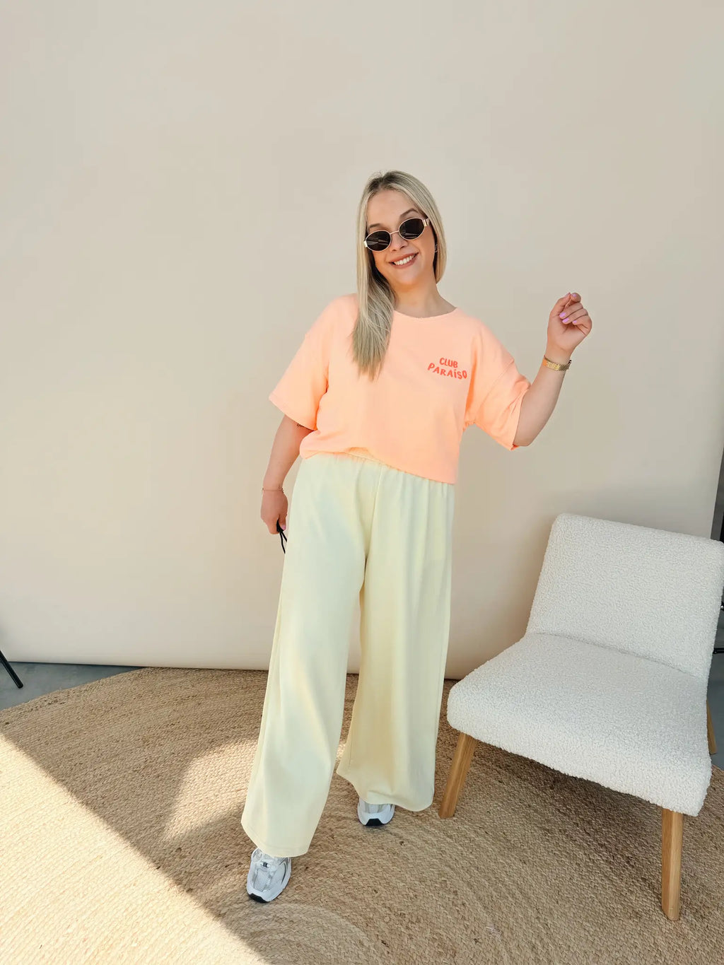 Shirt Paraiso Club Peach