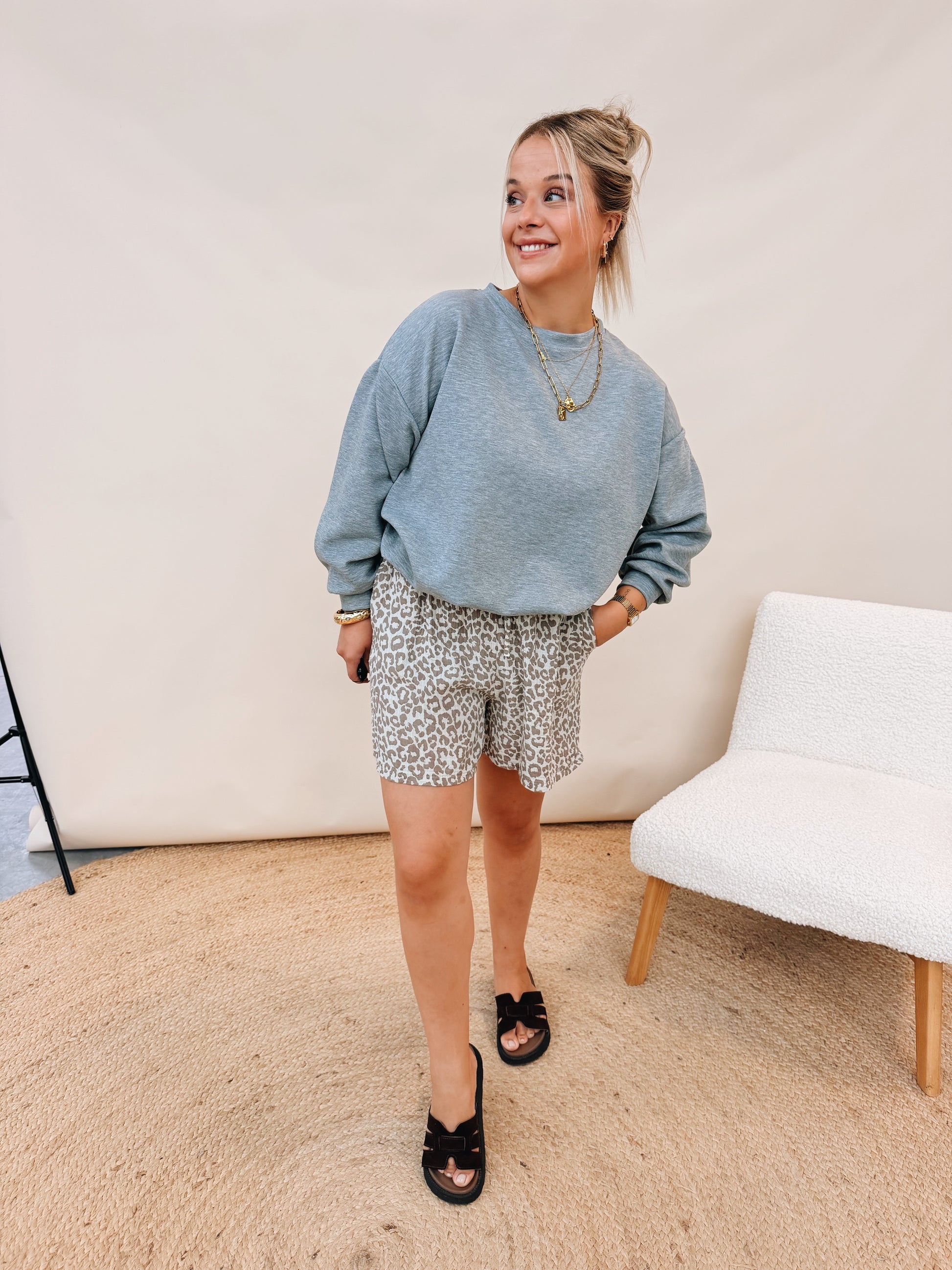 Merlinde Sweatshirt Grijs