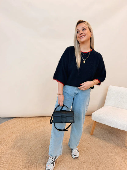 Charlotte Knit Marineblauw