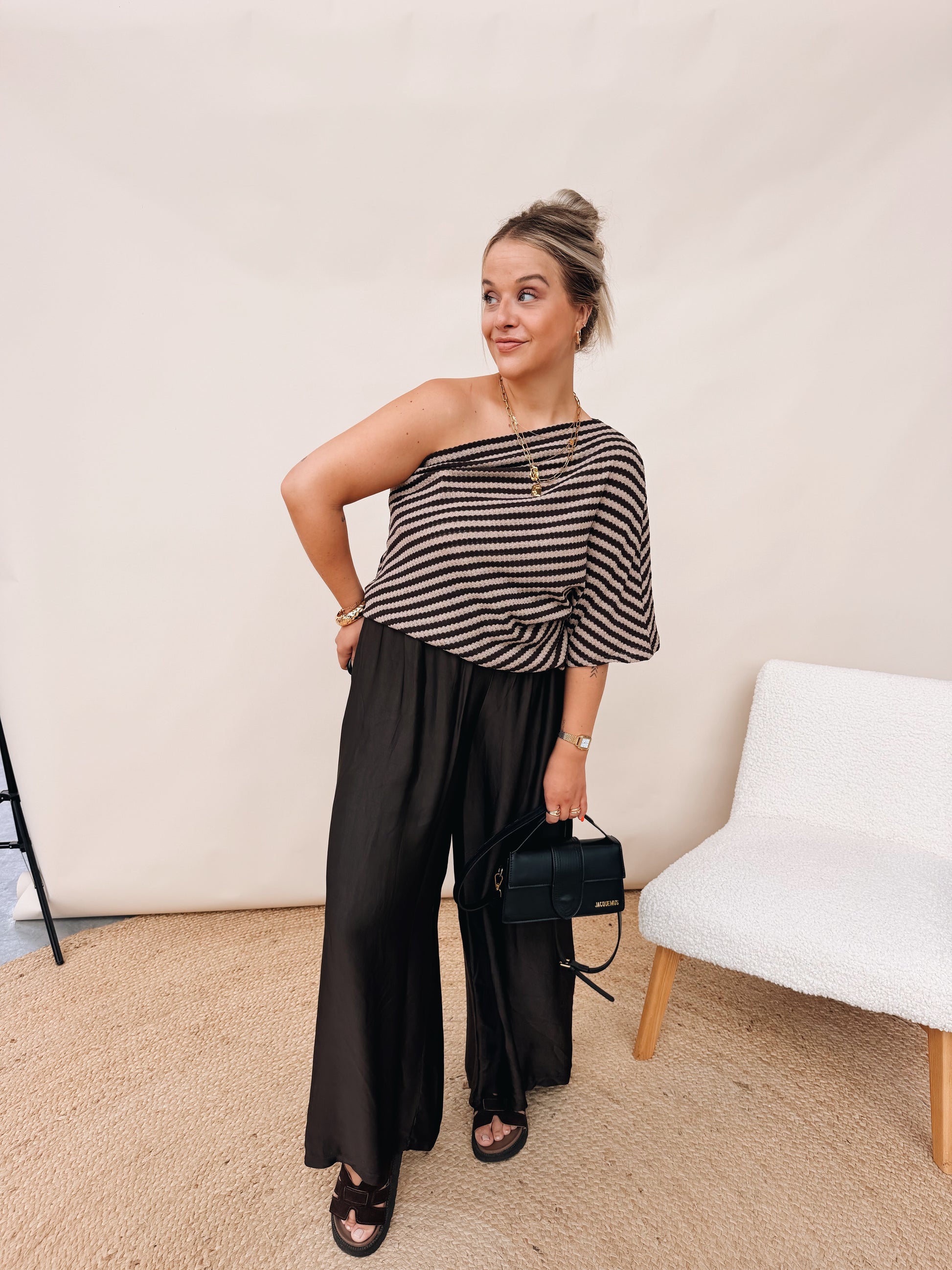 Nuria Pantalon Choco