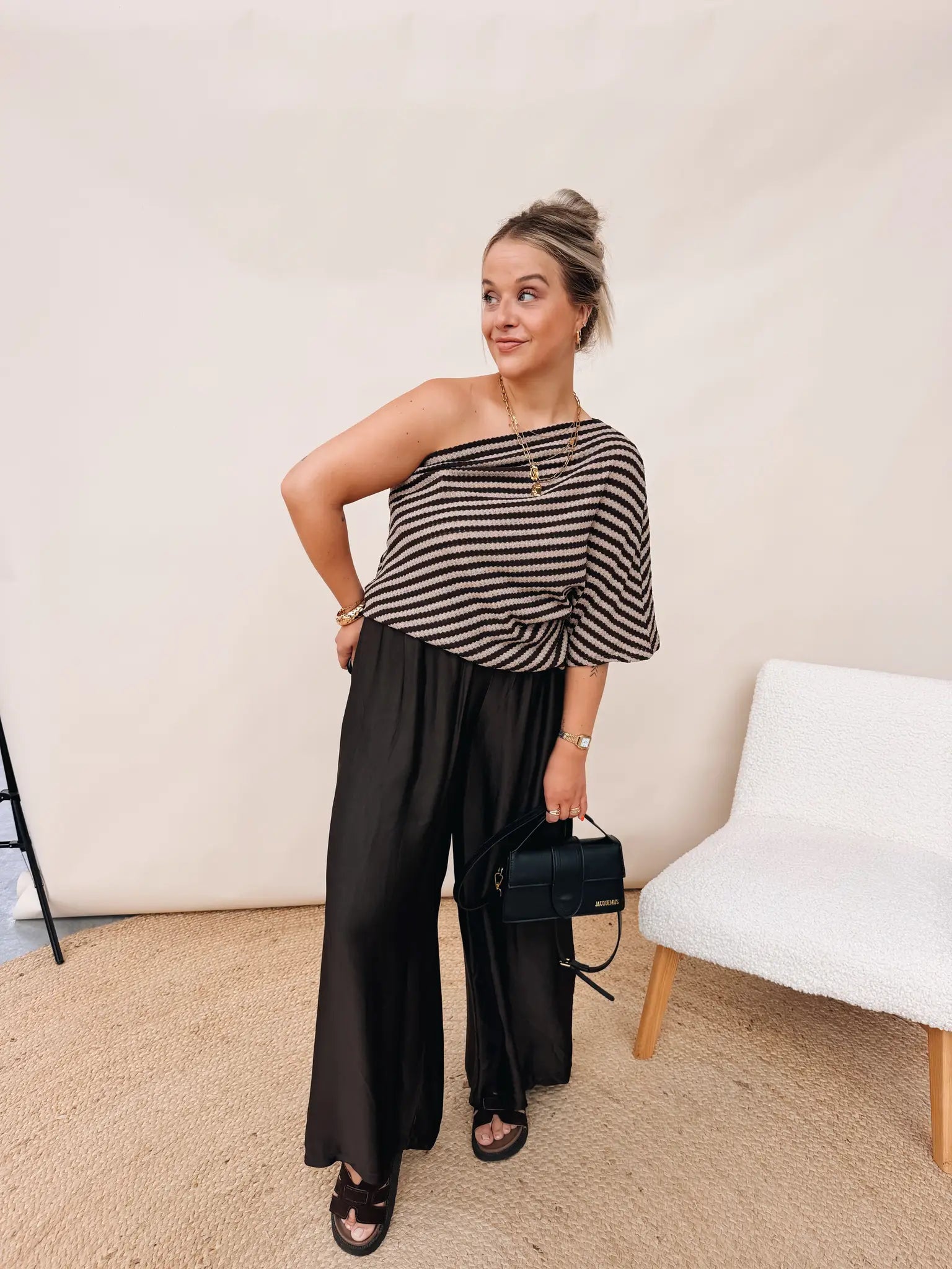 Nuria Pantalon Choco