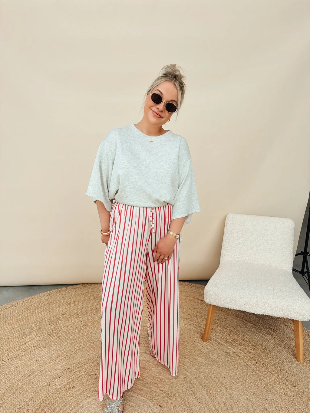 Novalie Pantalon Fuchsia