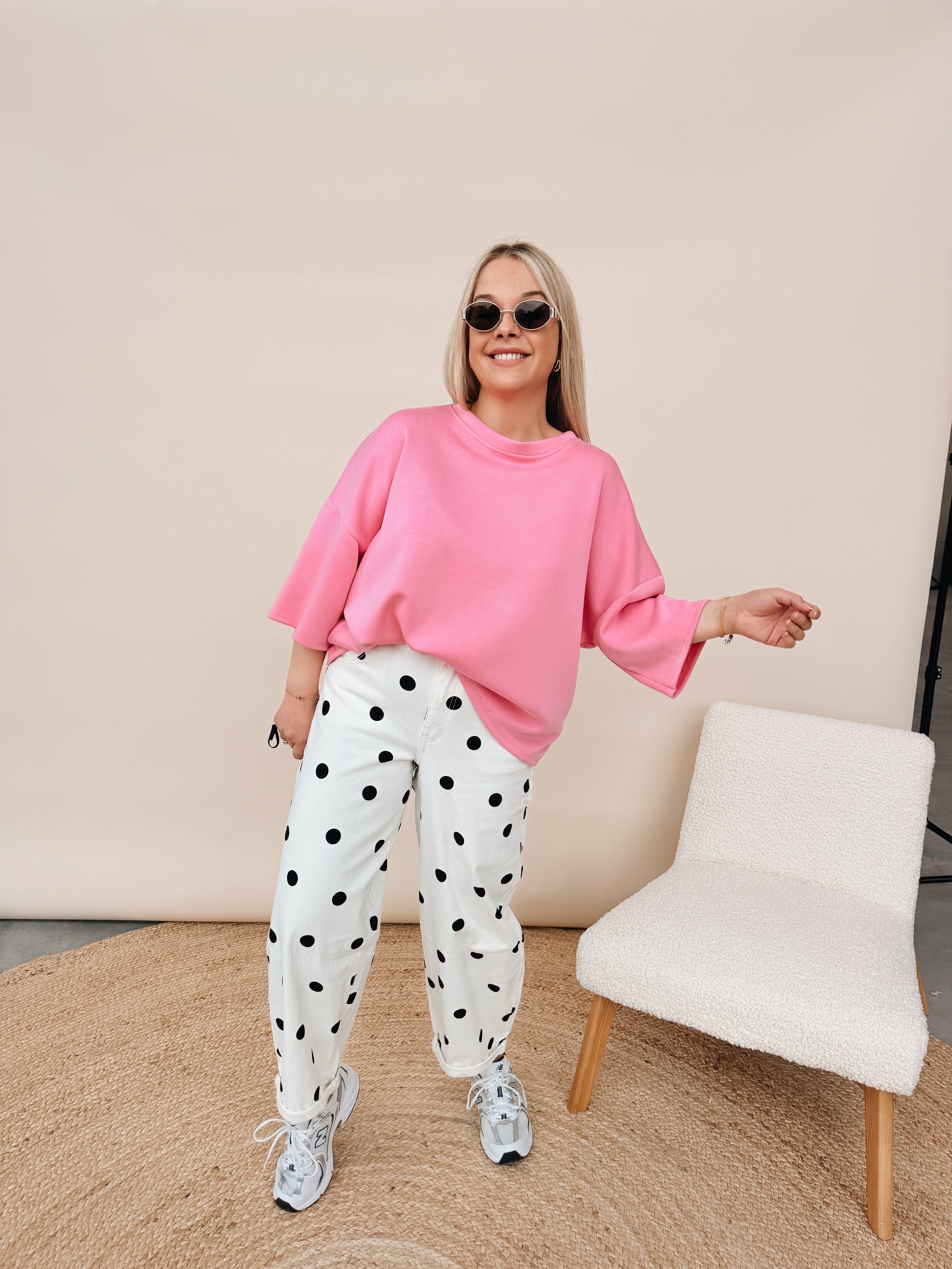 Lou Shirt Roze