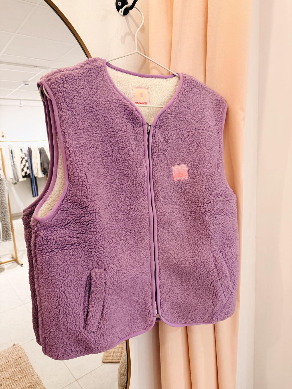 Lola Teddy Gilet Omkeerbaar