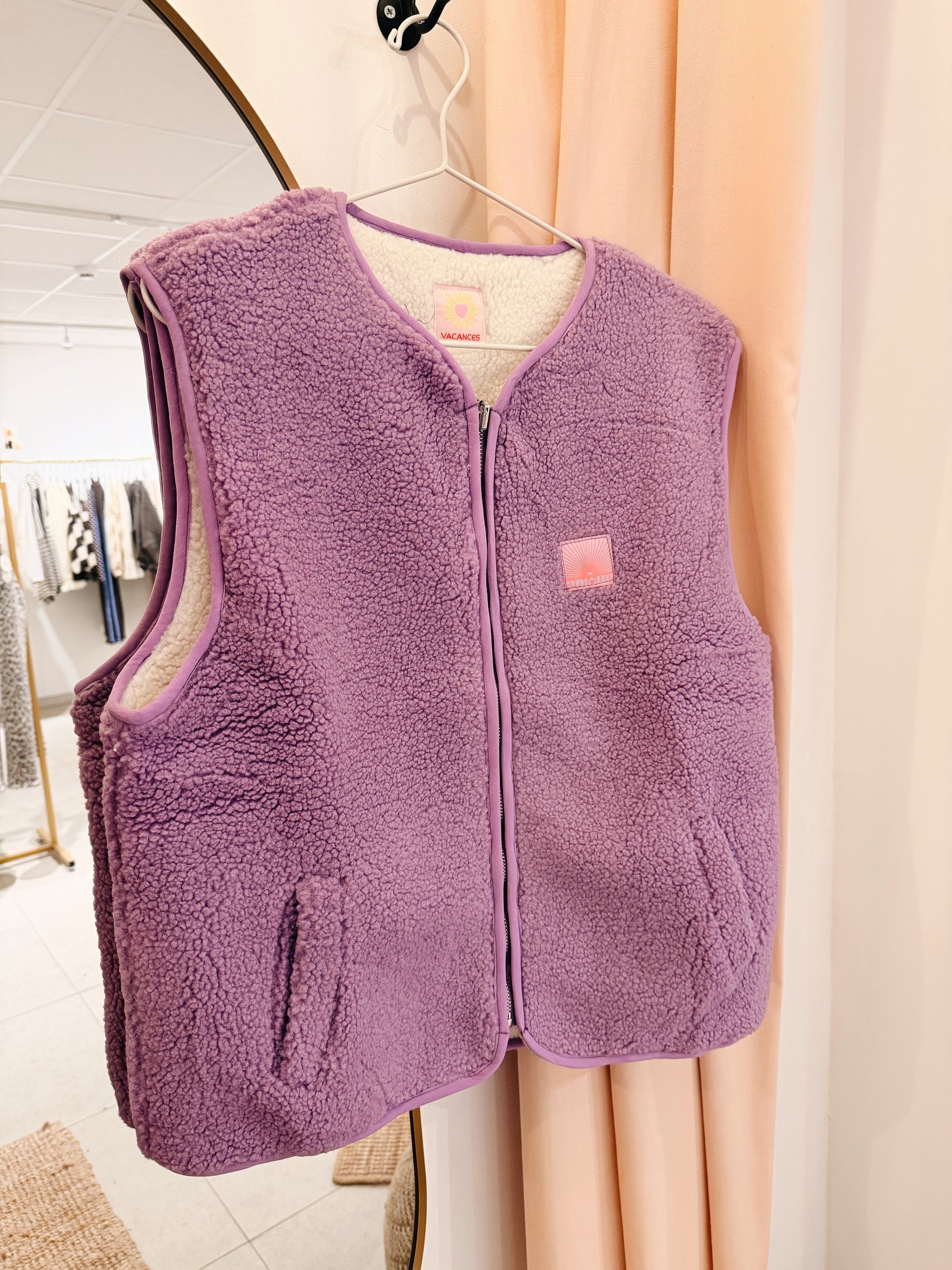 Lola Teddy Gilet Omkeerbaar