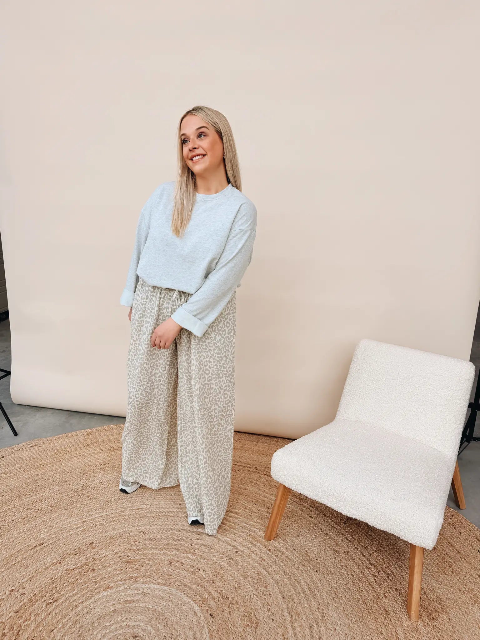 Lora Leopard Pantalon