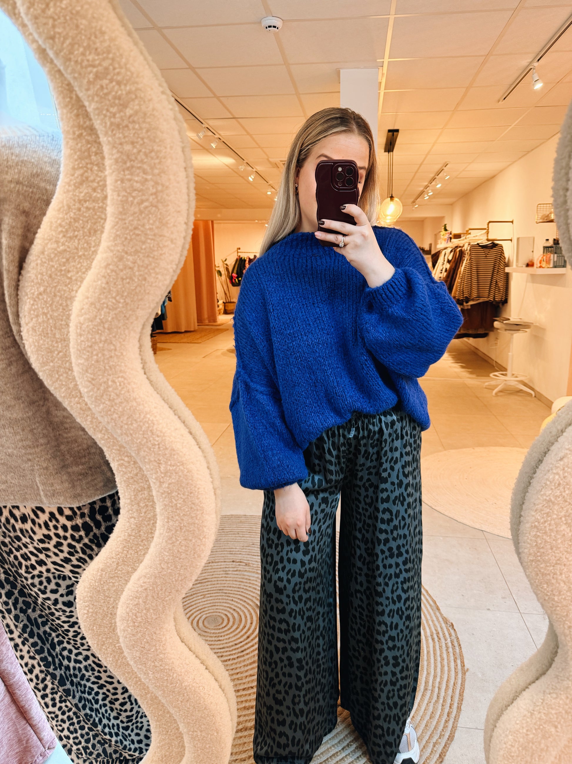 Lucille Leopard Pantalon