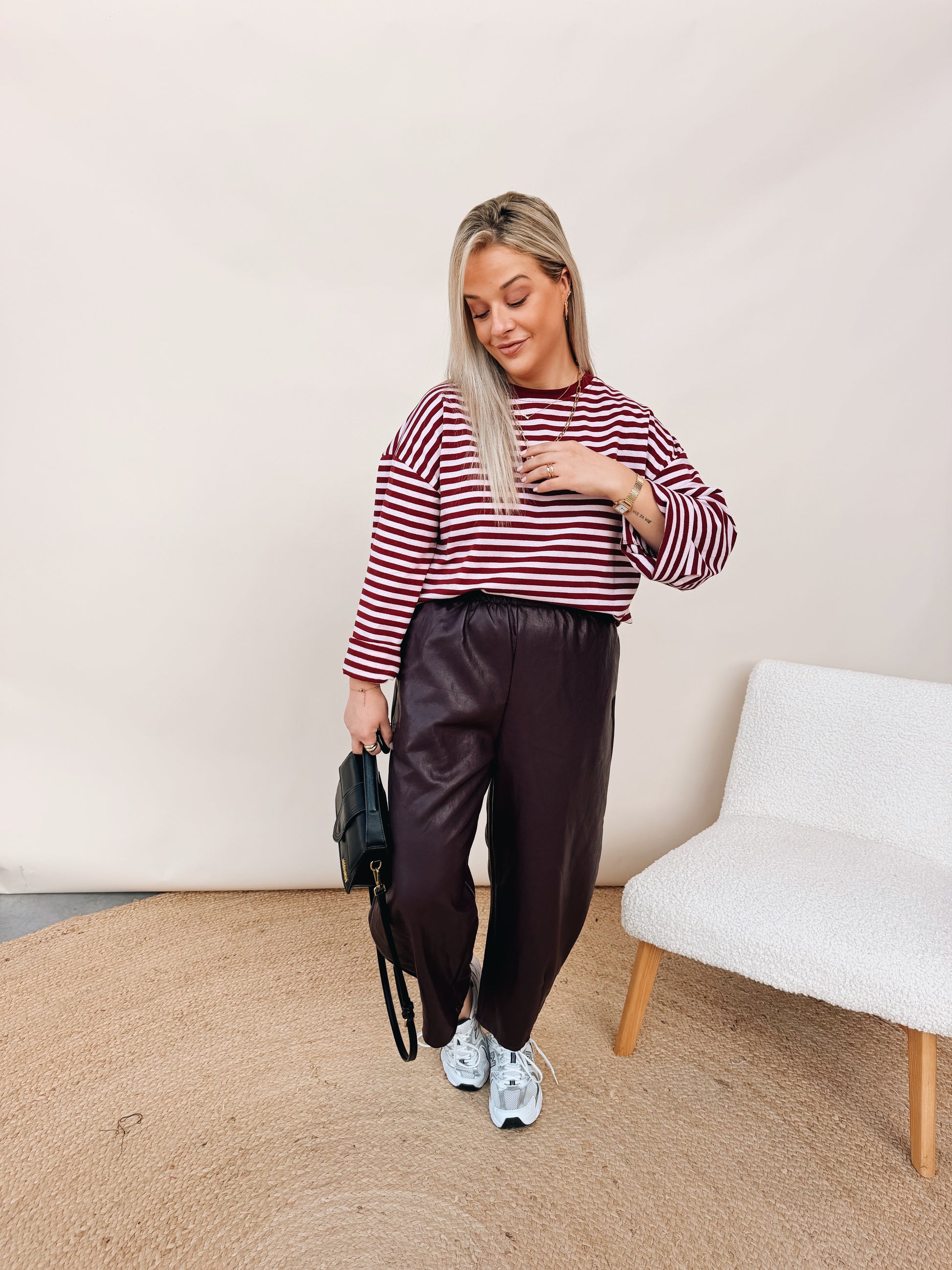 Sixtine Shirt Bordeaux