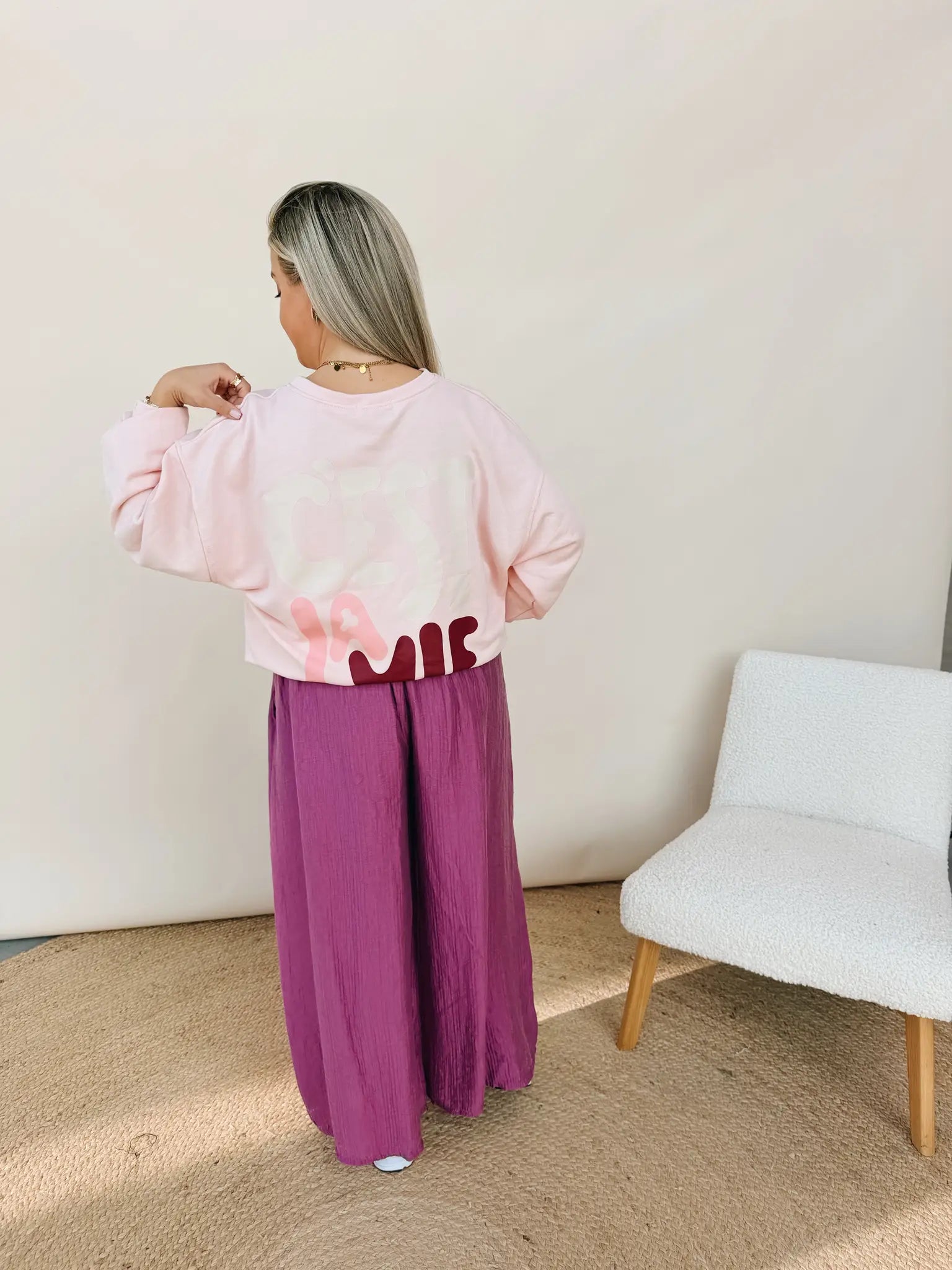 Sweatshirt C'Est La Vie Rose