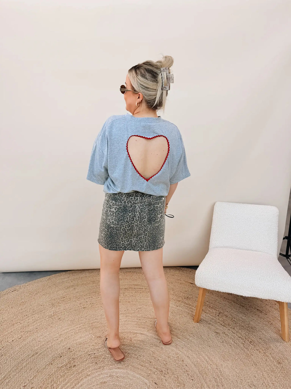 Lieke Shirt Lichtgrijs