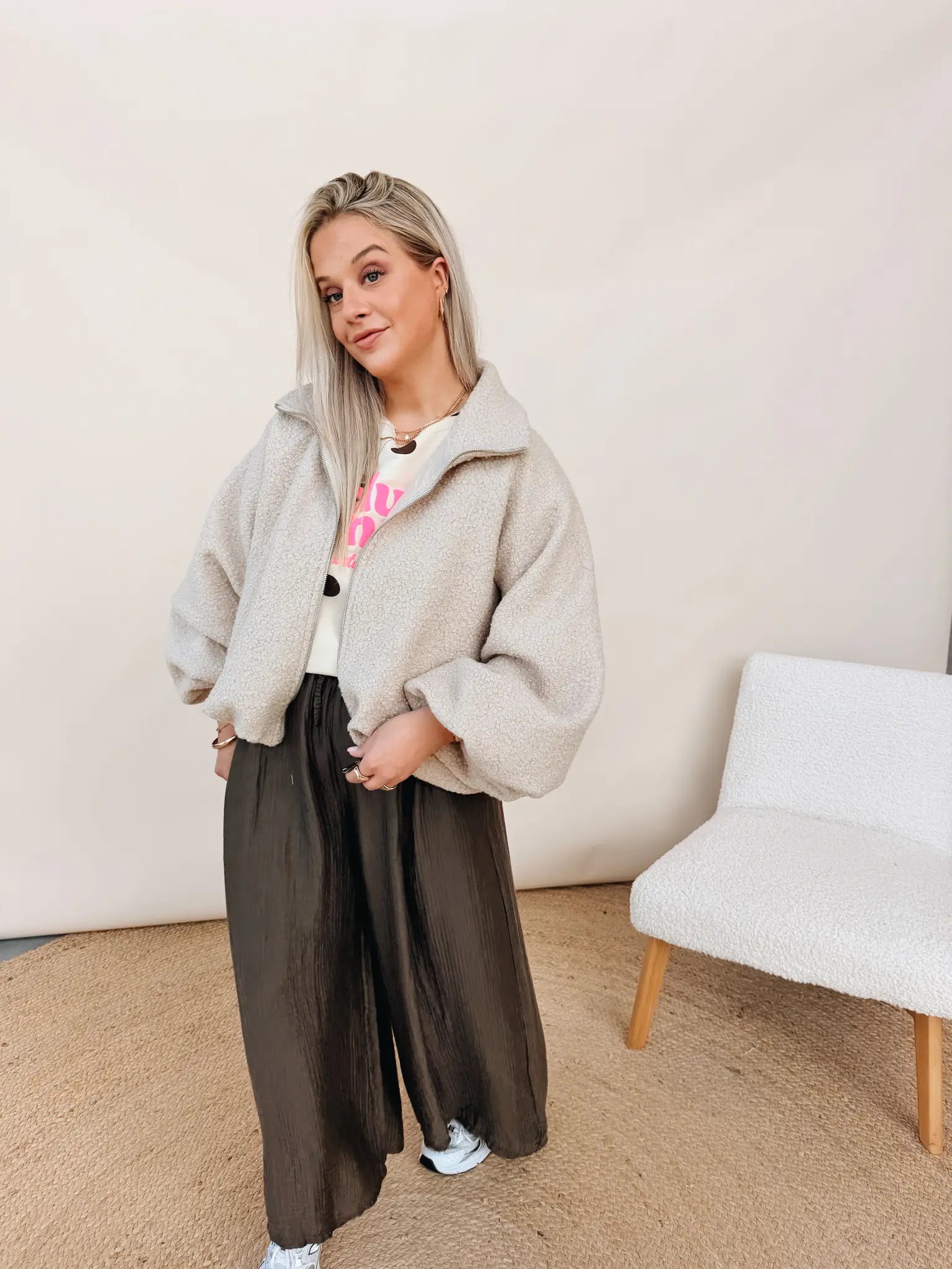 Liesl Jacket Beige
