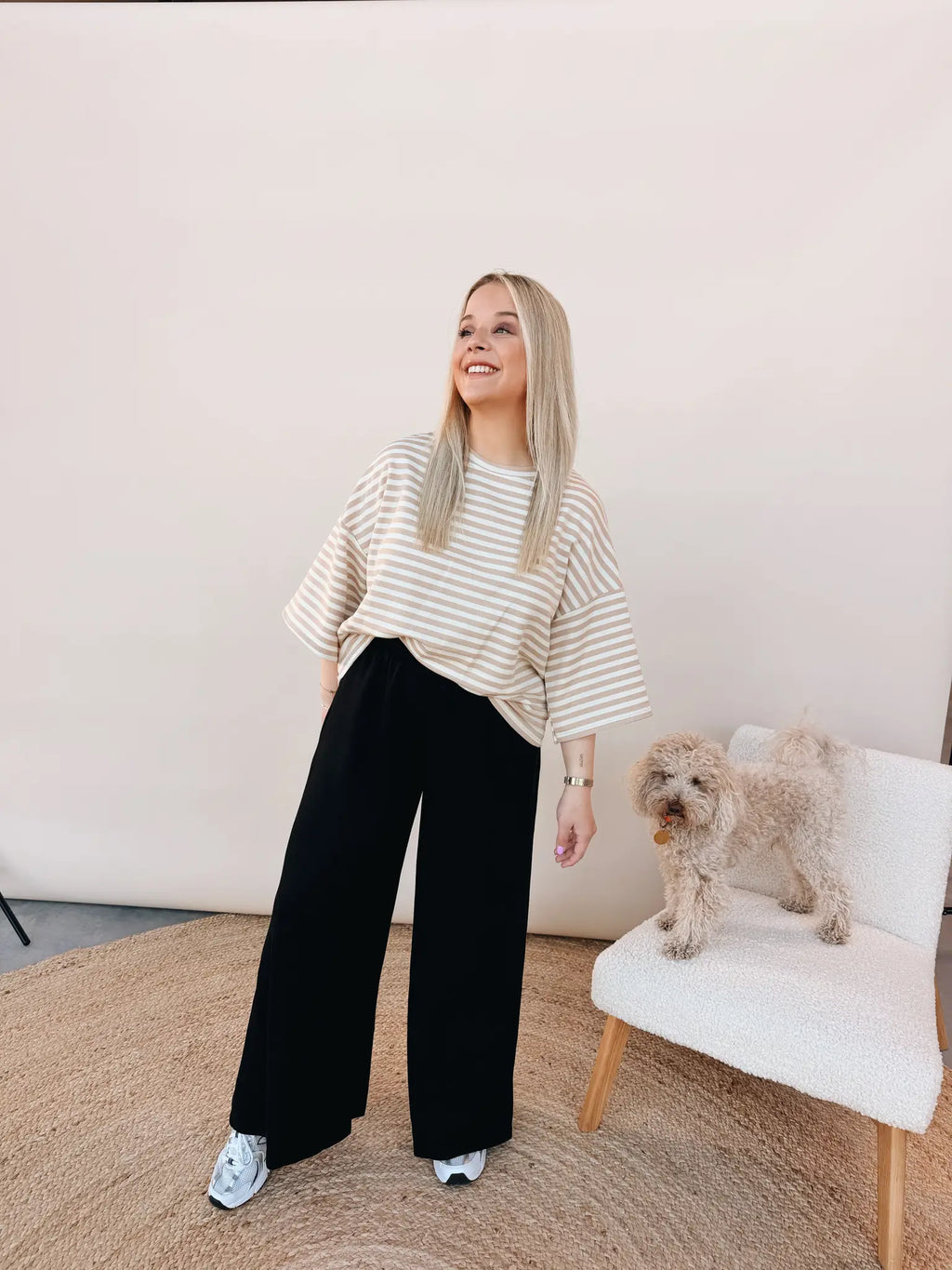 Clementine Pantalon Zwart