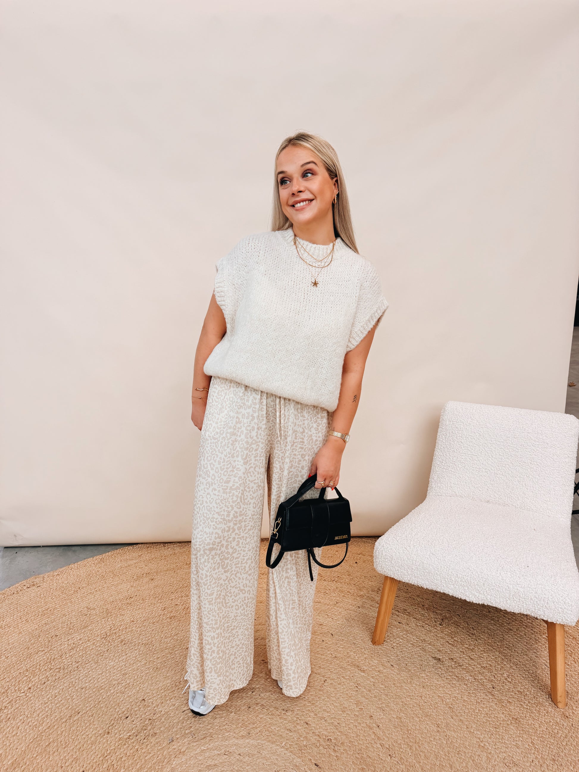 Apolline Knit Ecru