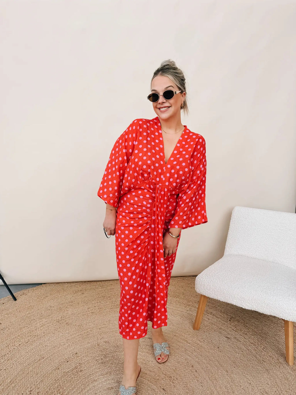 Kim Dot Jurk Rood