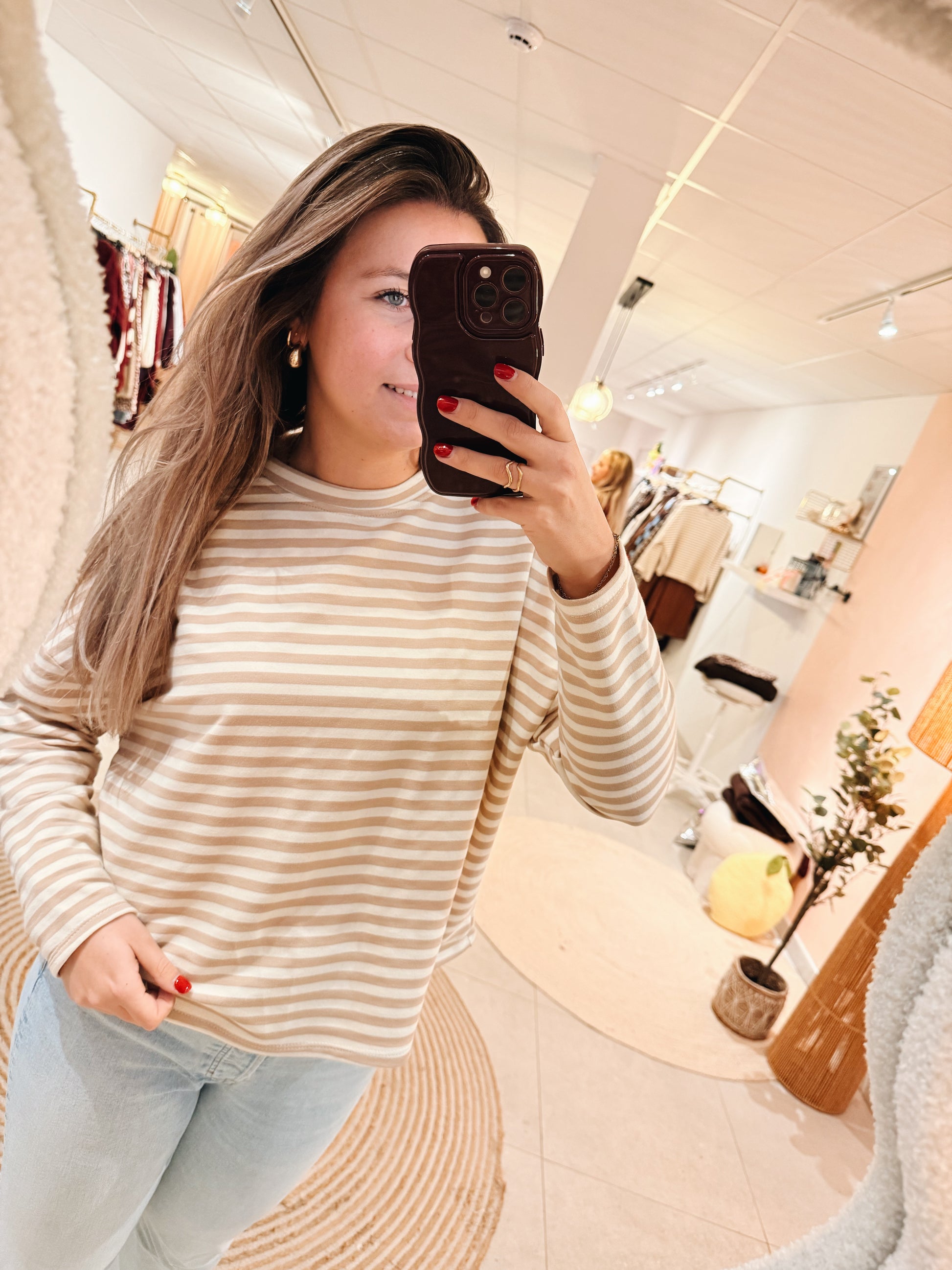 Sabine Top Beige