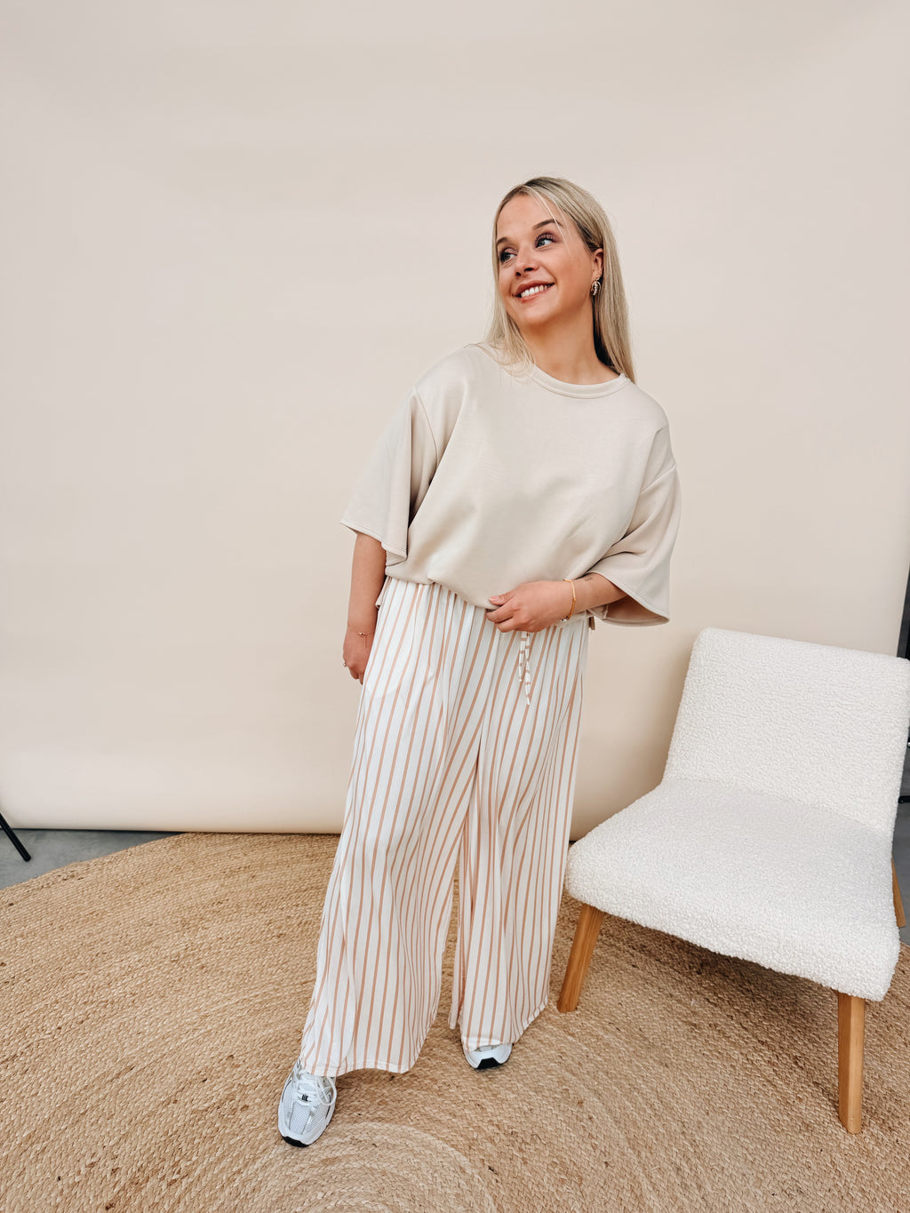 Novalie Pantalon Beige