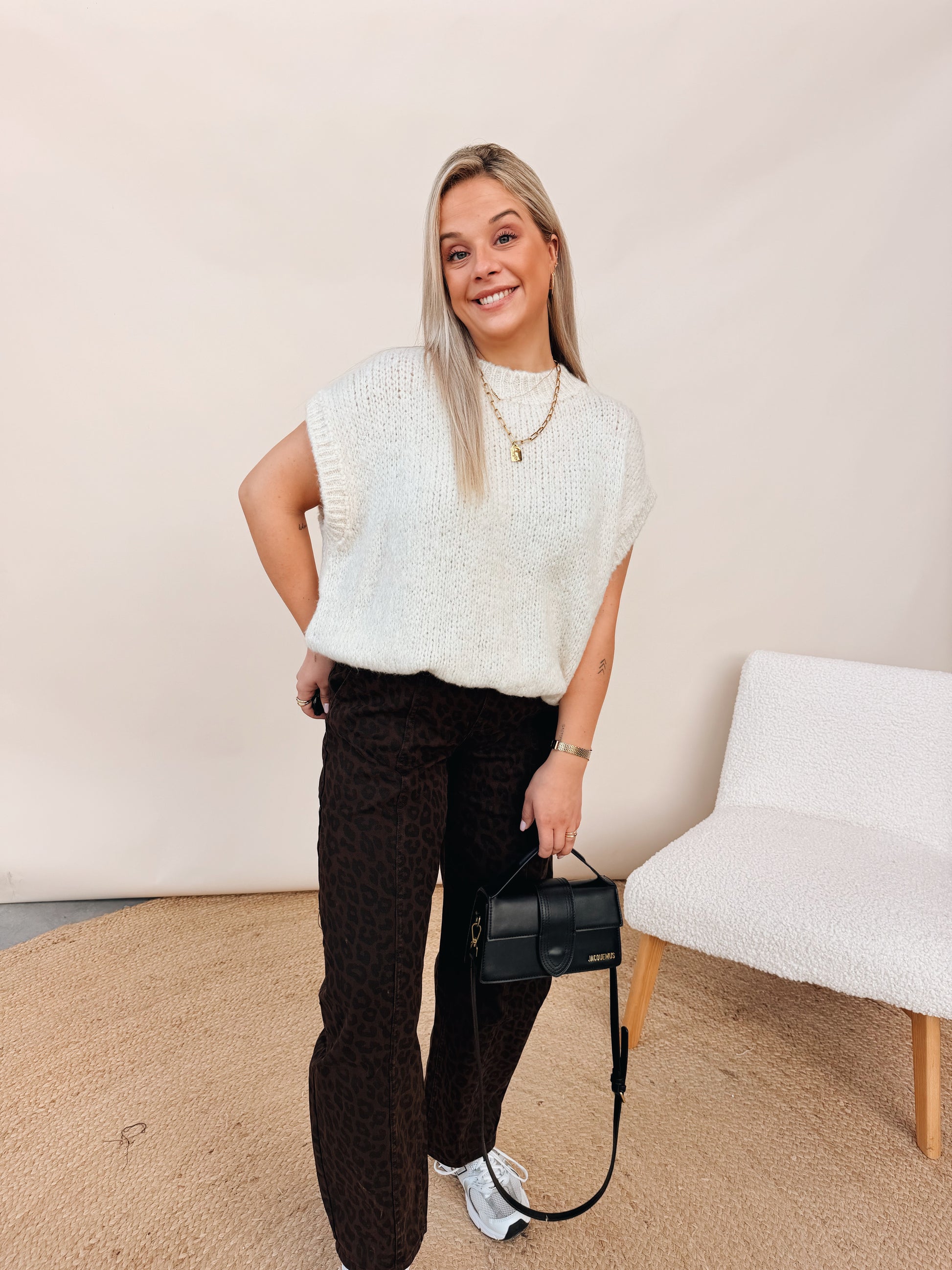 Apolline Knit Ecru