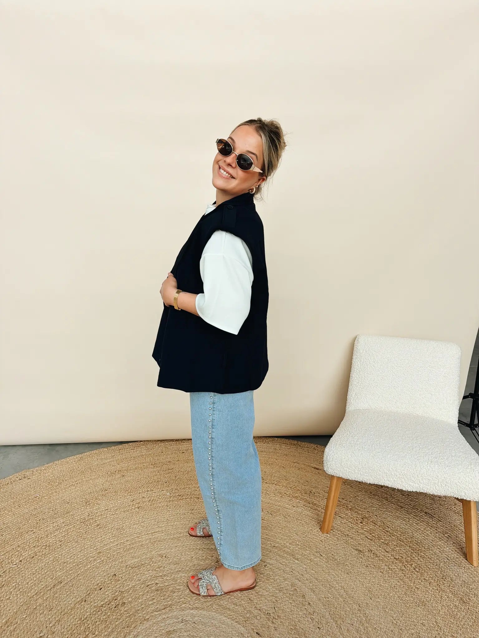 Noé Blazer Marineblauw