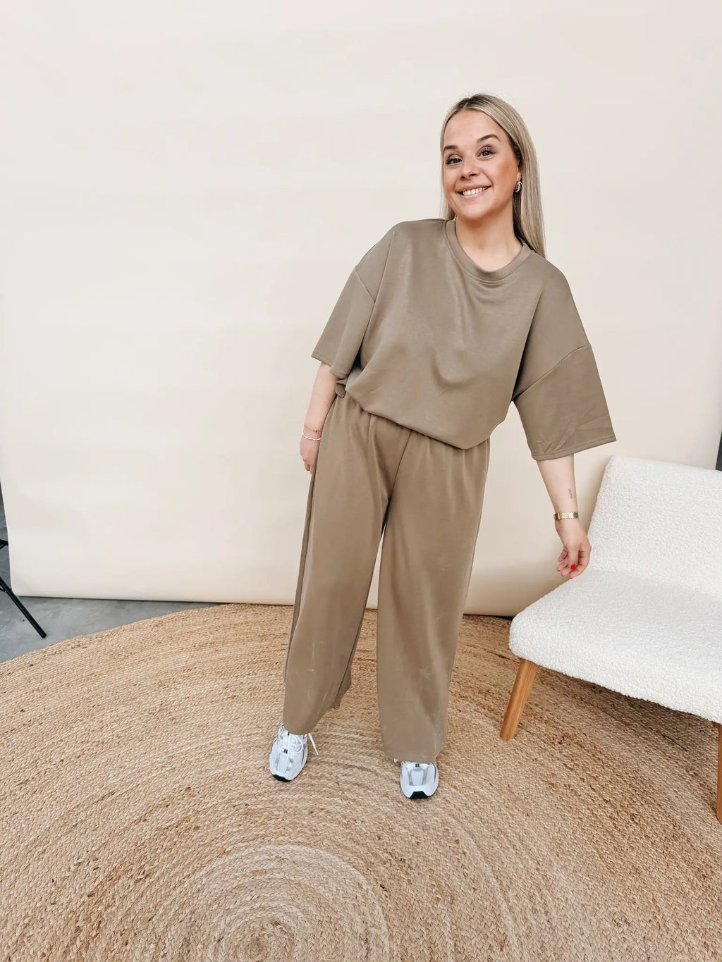 Clementine Pantalon Taupe
