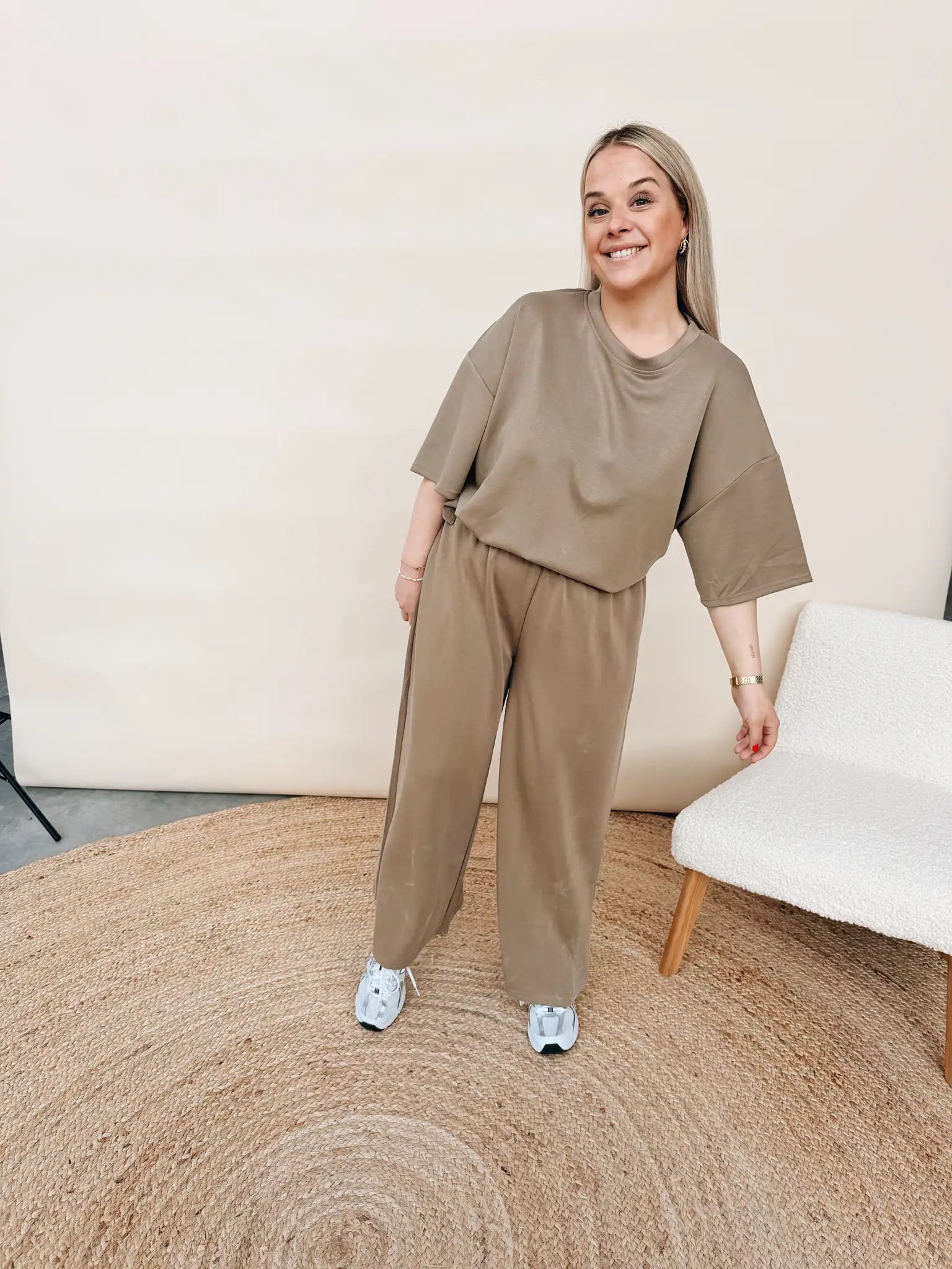 Clementine Pantalon Taupe