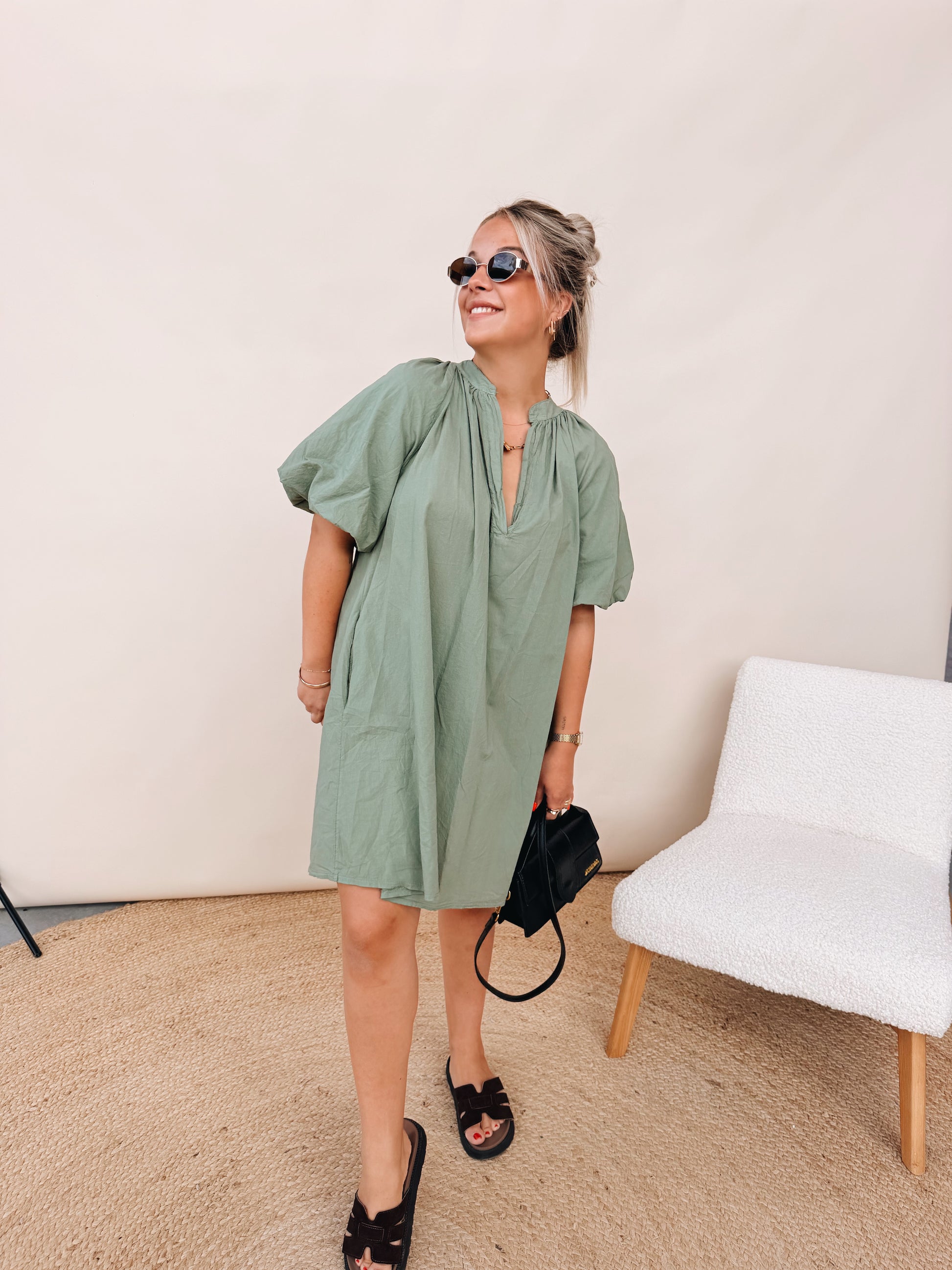 Maud Dress Khaki