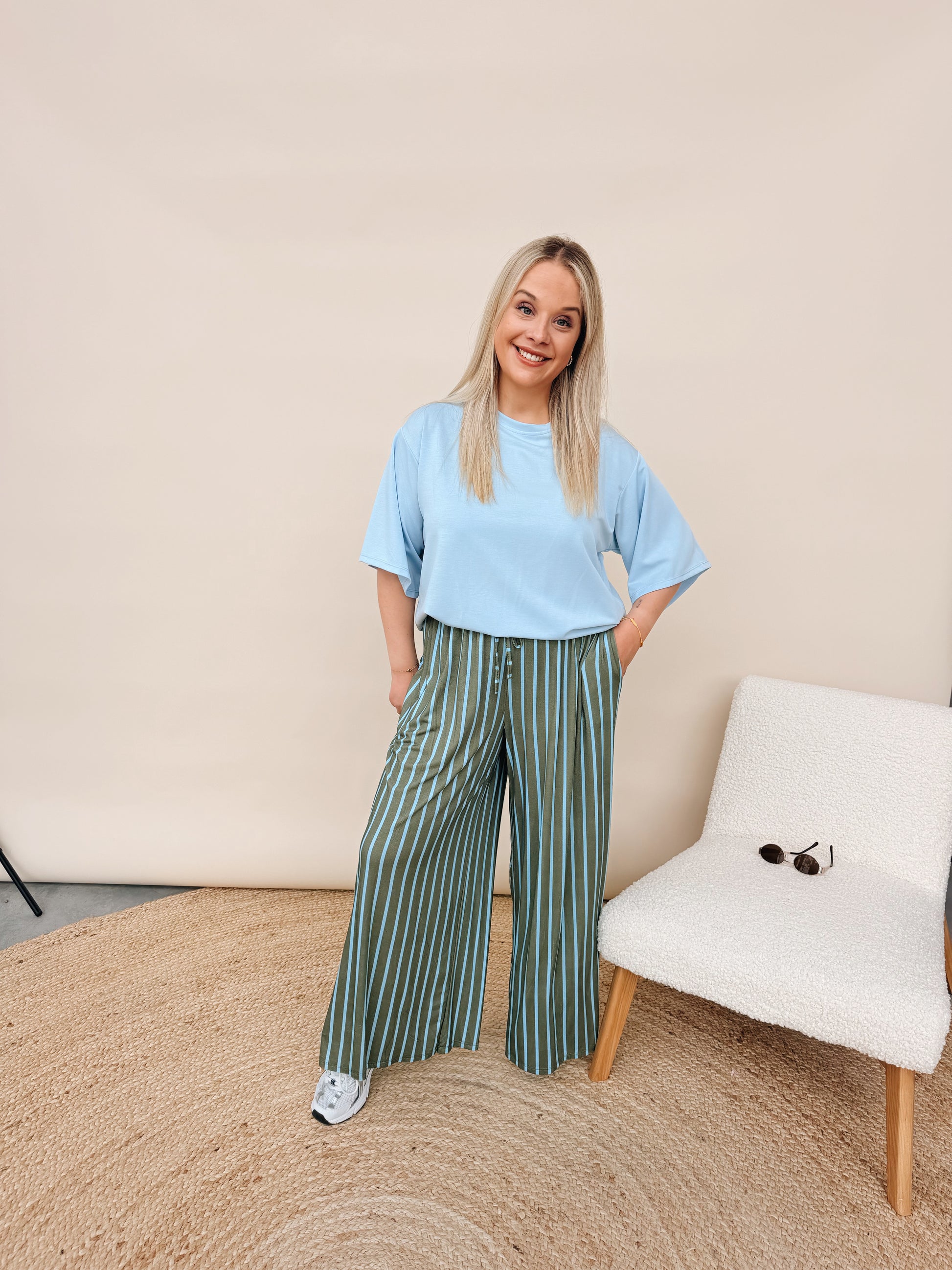 Bona Shirt Babyblauw