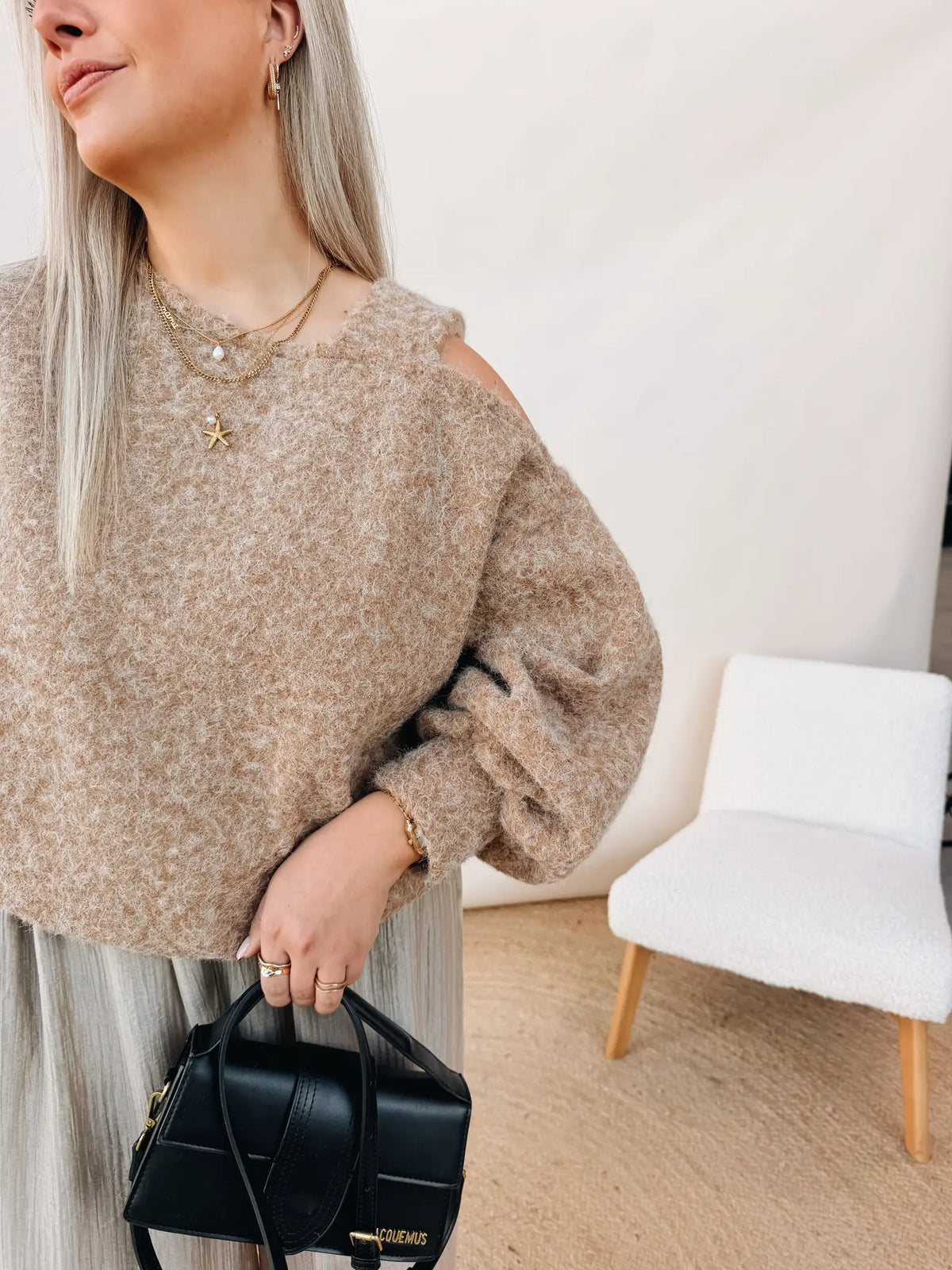 Sanne Knit Beige
