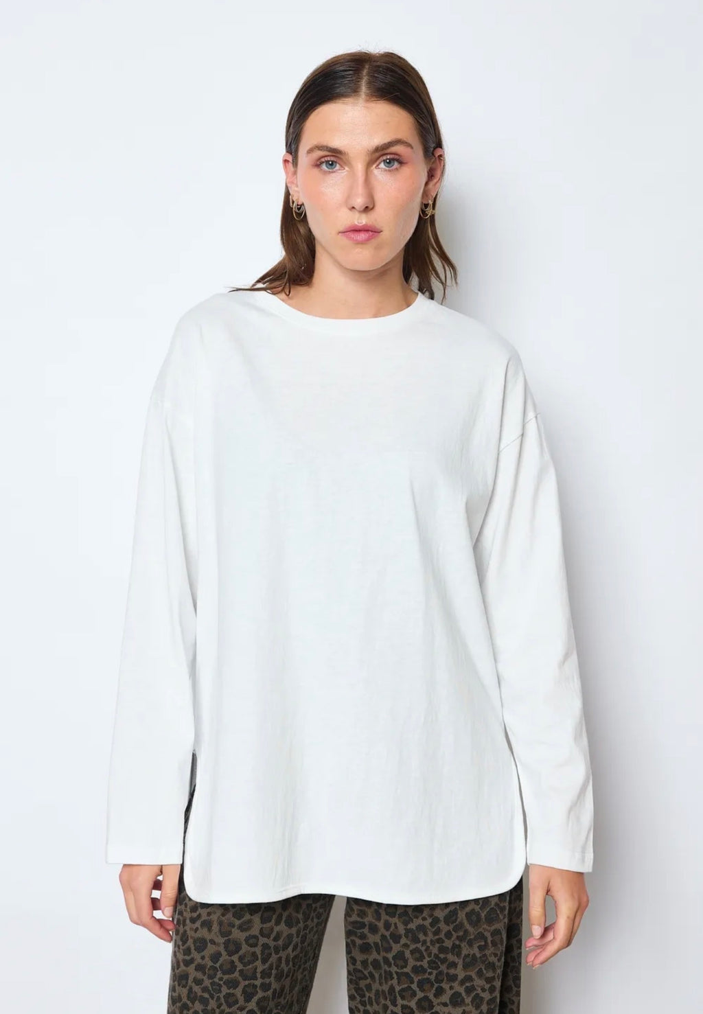 Leyla Basic Shirt Wit