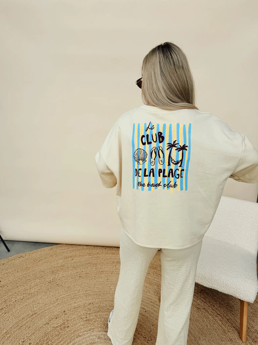 Shirt Le Club De La Plage Beige