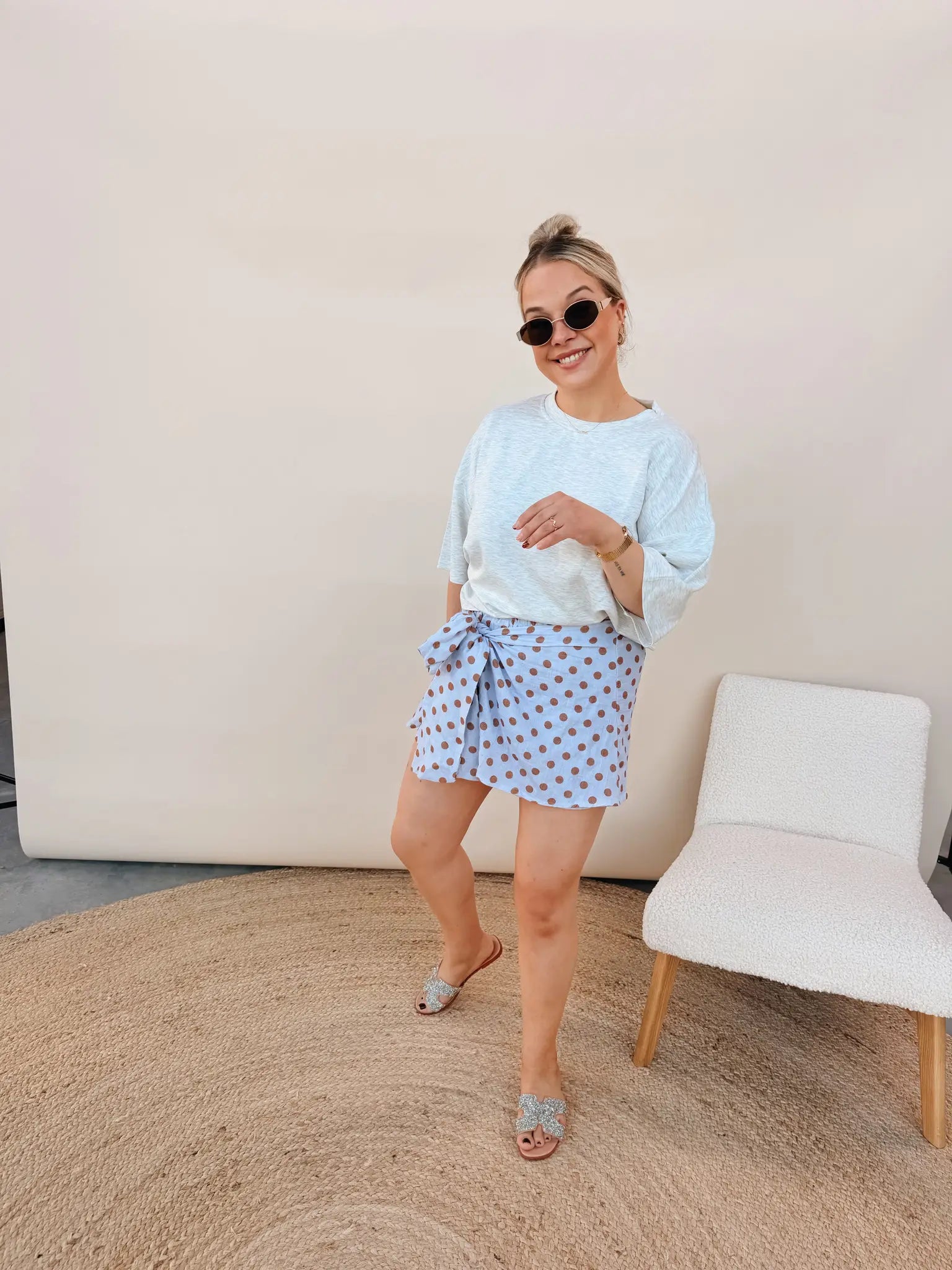 Lily Shirt Lichtgrijs