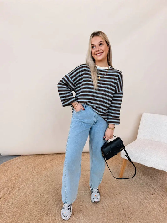 Colette Top Blauw