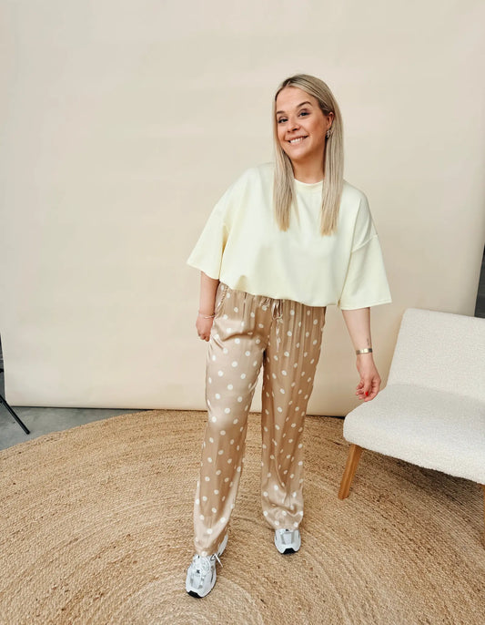 Féline Dot Pantalon