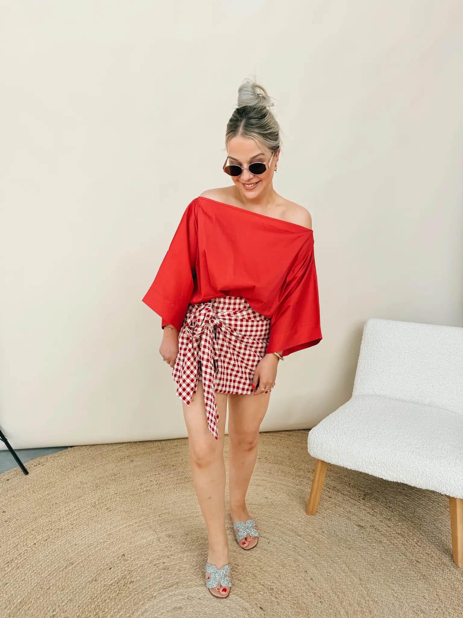 Lauranne Top Rood