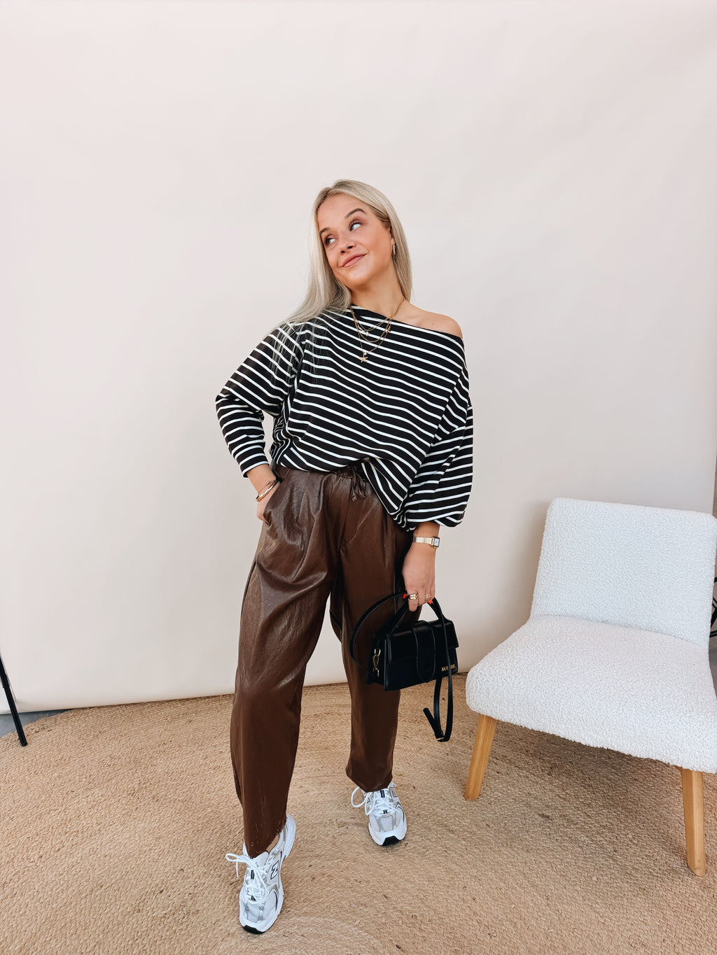 Inès Pantalon Camel