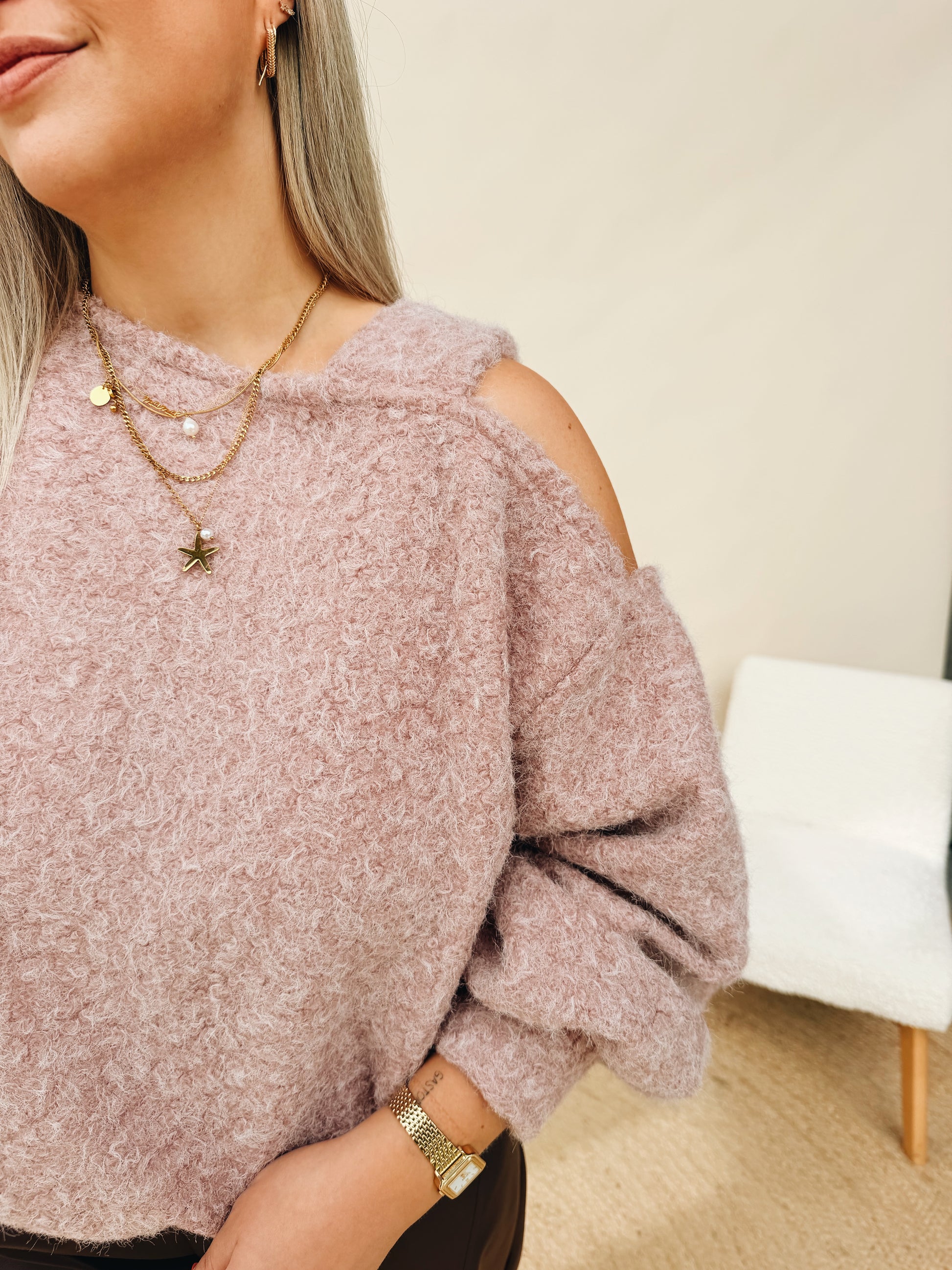 Sanne Knit Oudroze