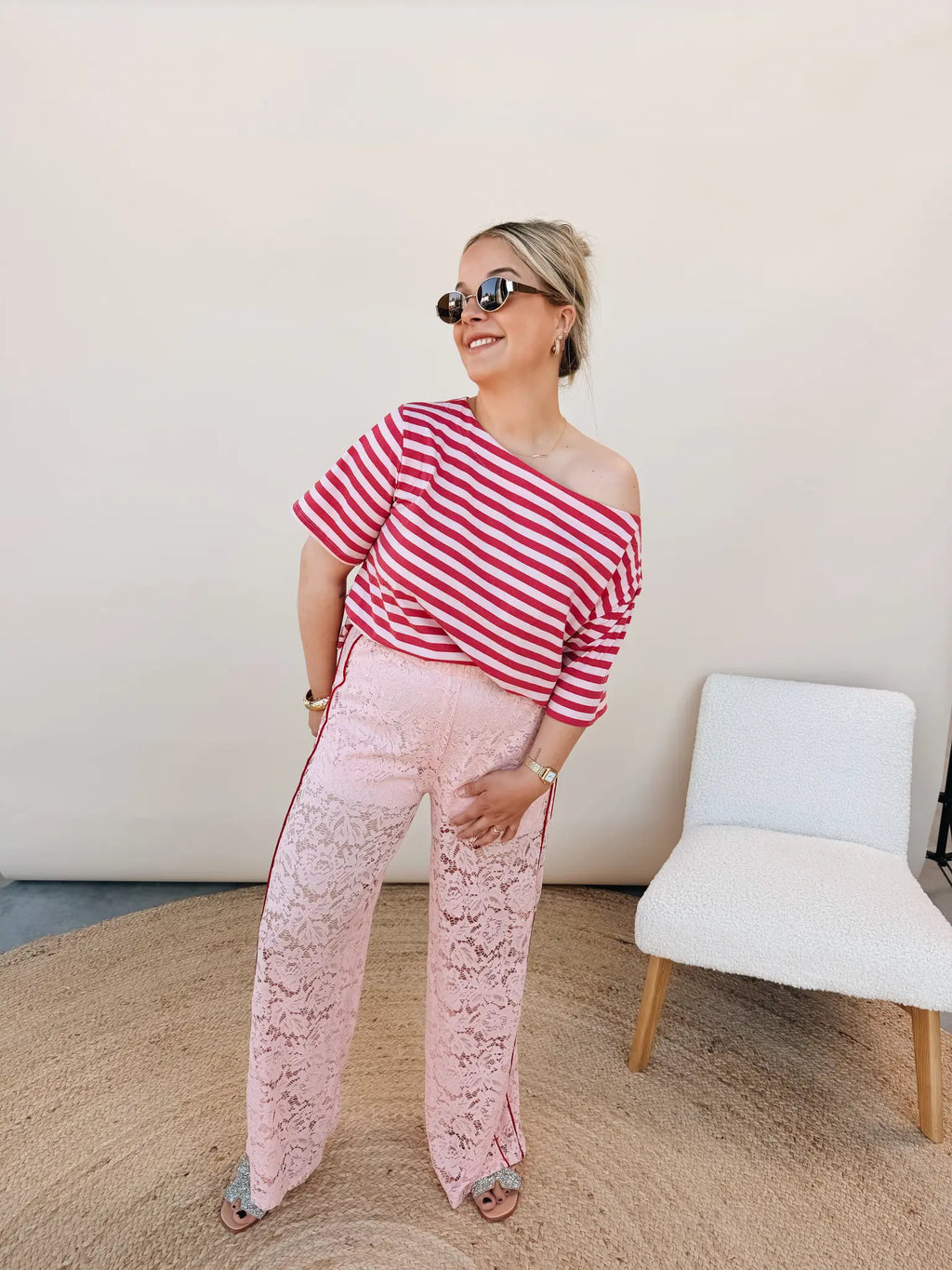 Loret Top Roze