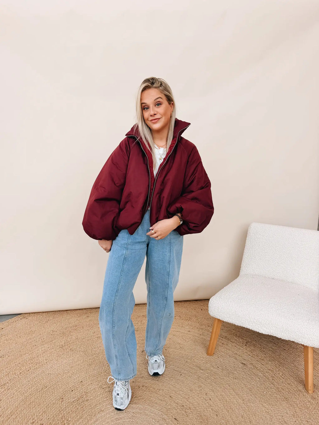 Melissa Jacket Burgundy