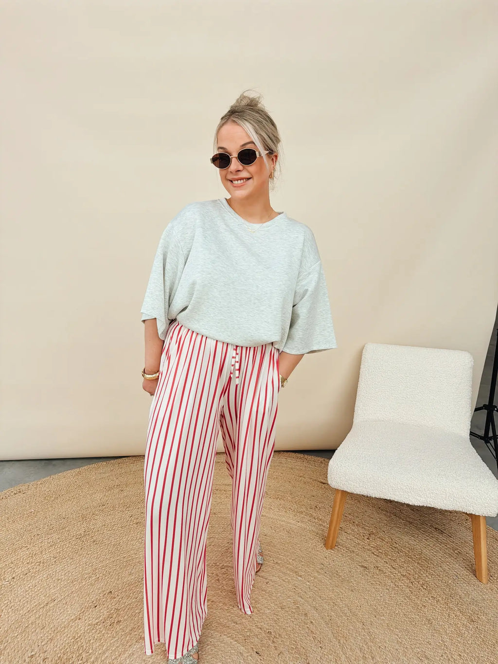 Novalie Pantalon Fuchsia