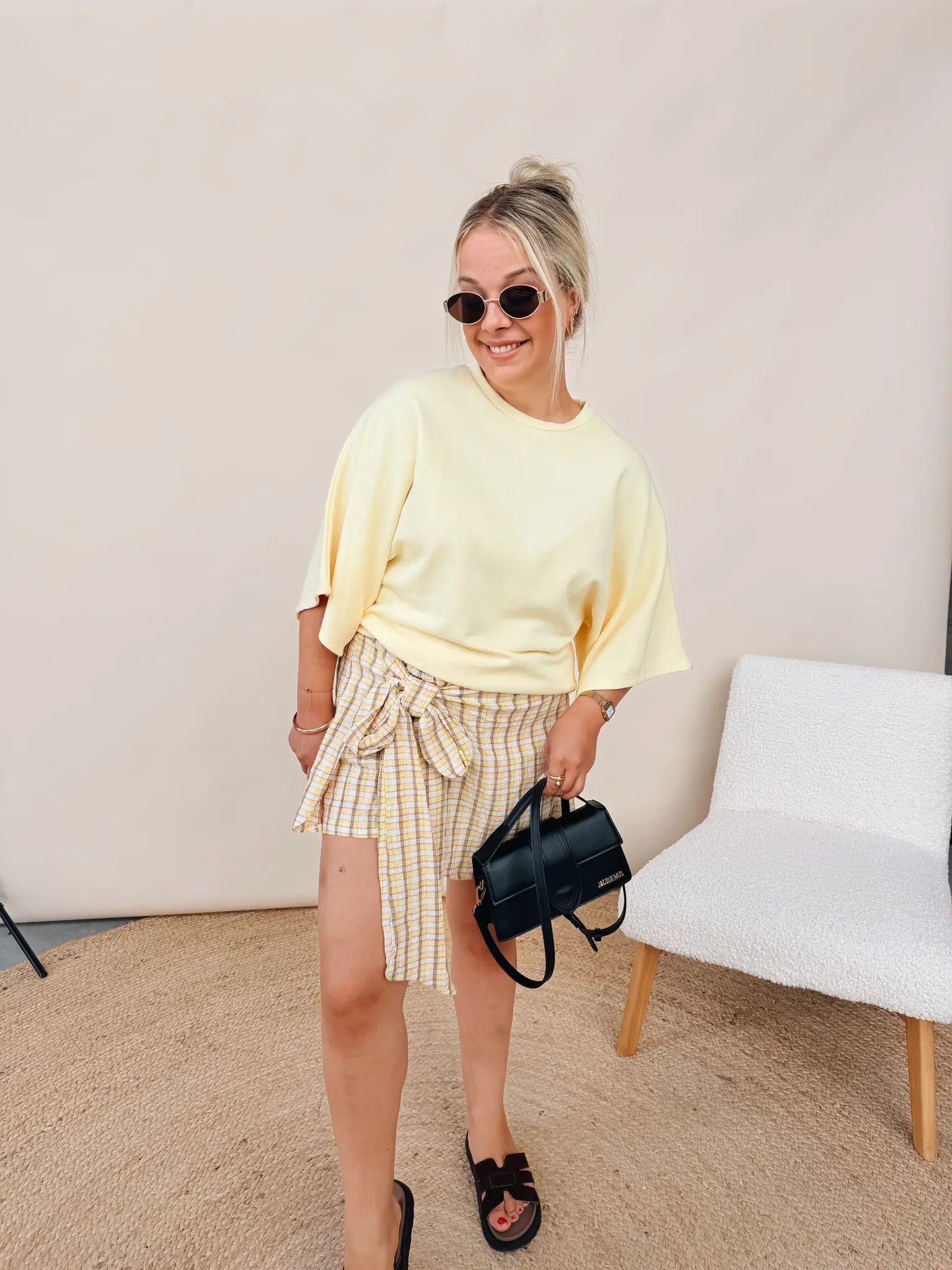 Elodie Top Geel