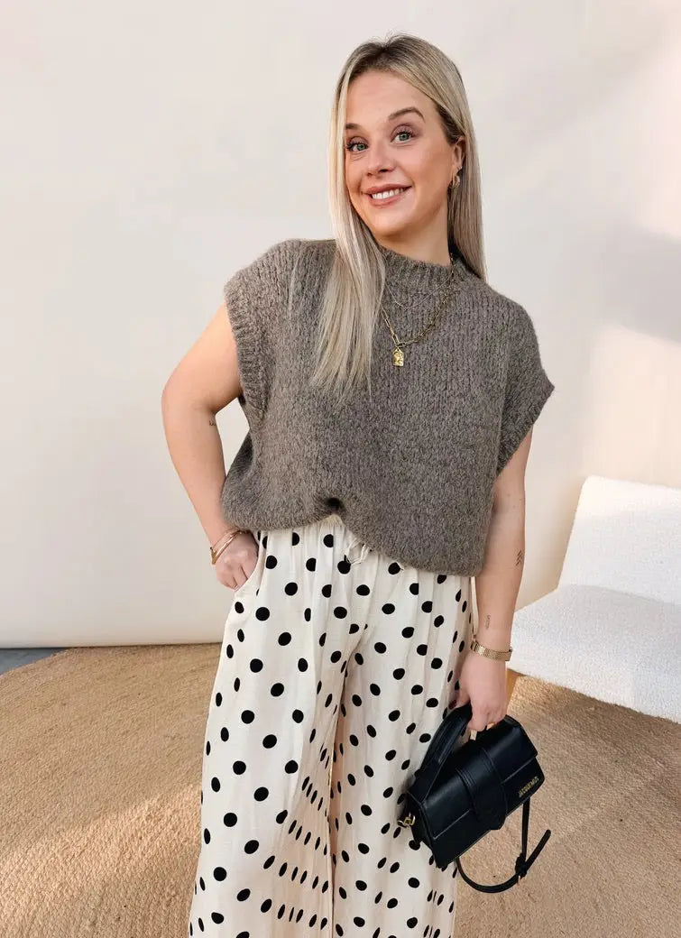 Apolline Knit Bruingrijs