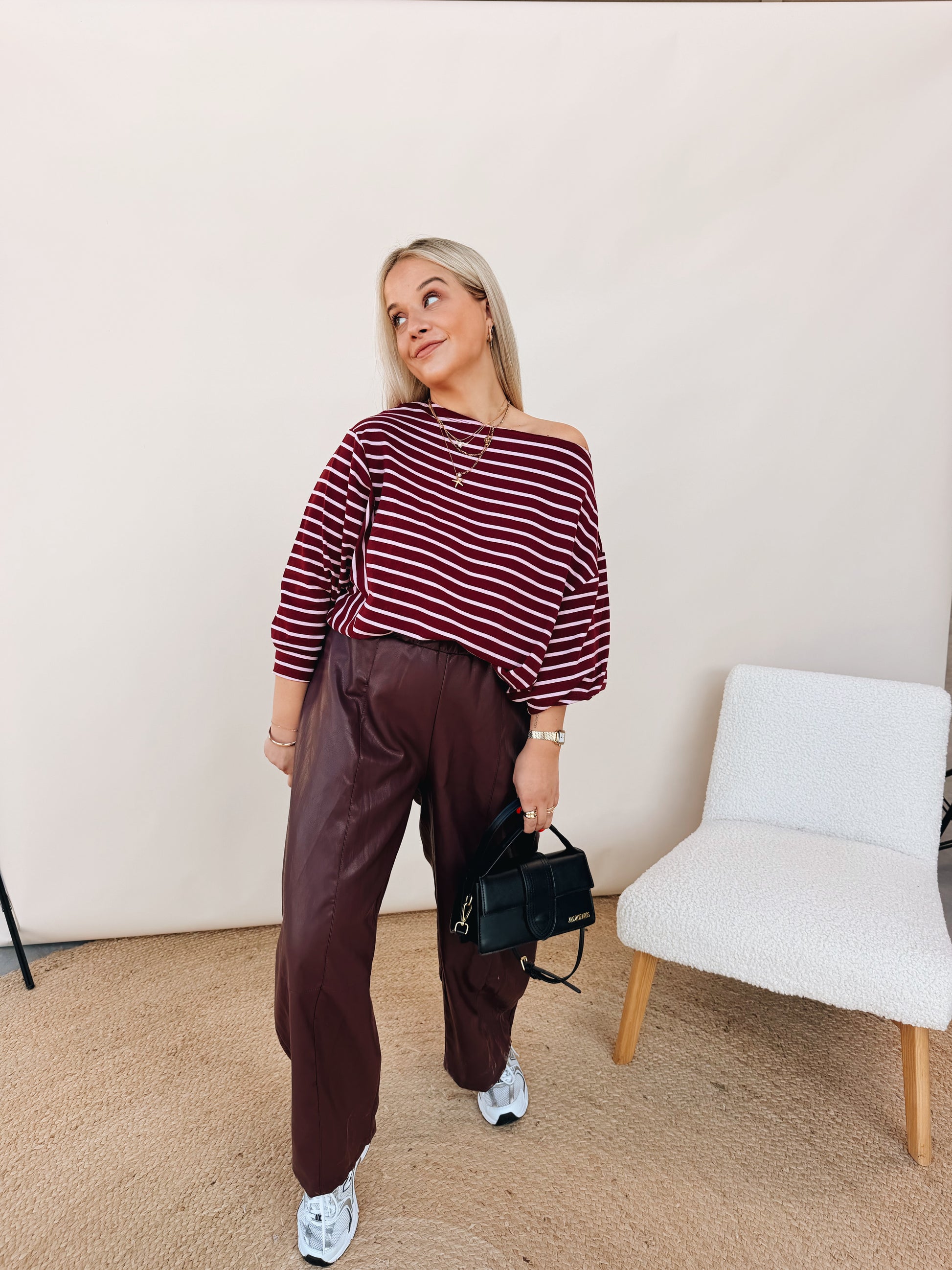 Aveline Bordeaux Pants