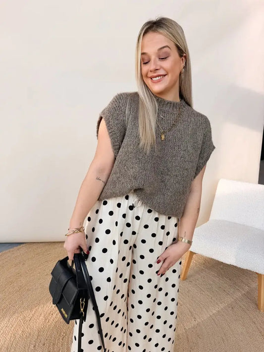 Apolline Knit Bruingrijs