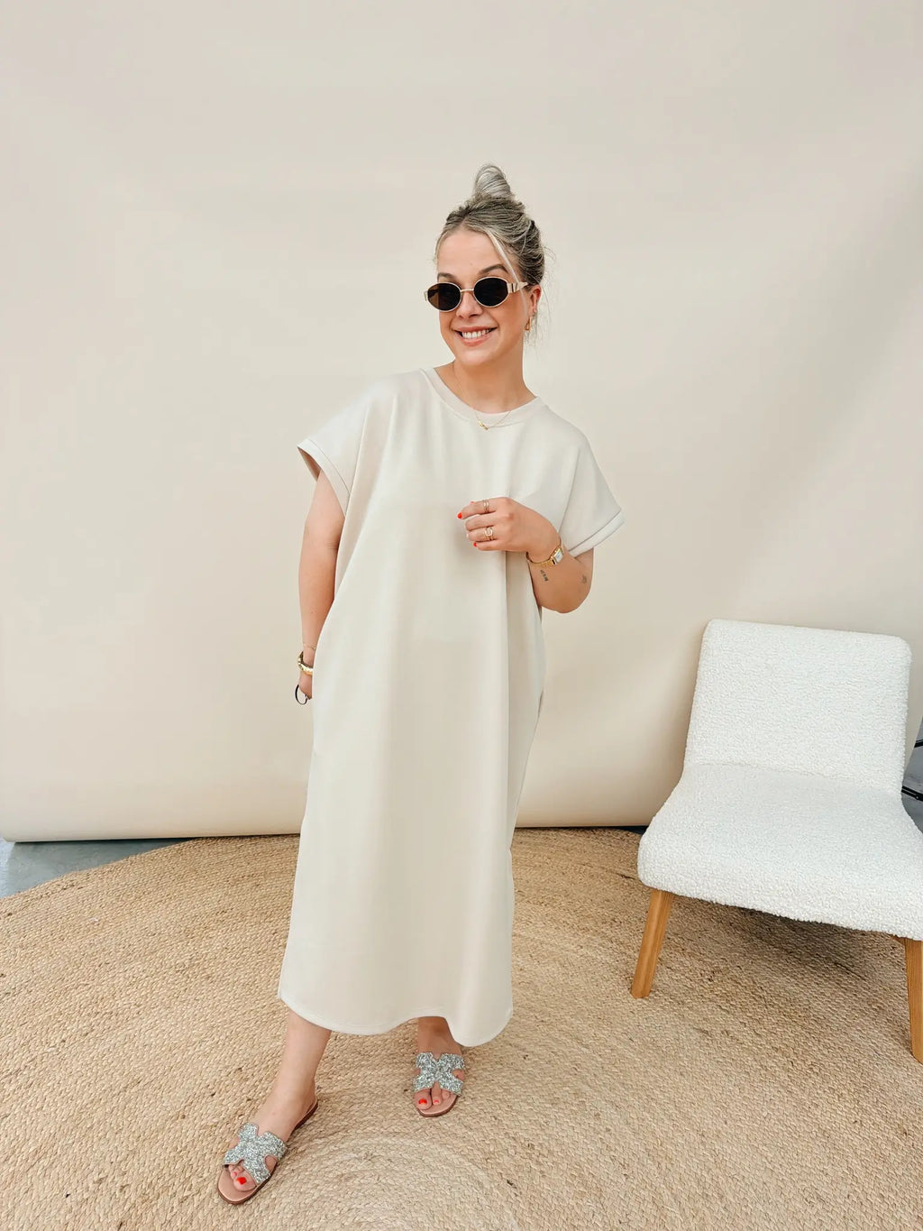 Juliette Jurk Beige