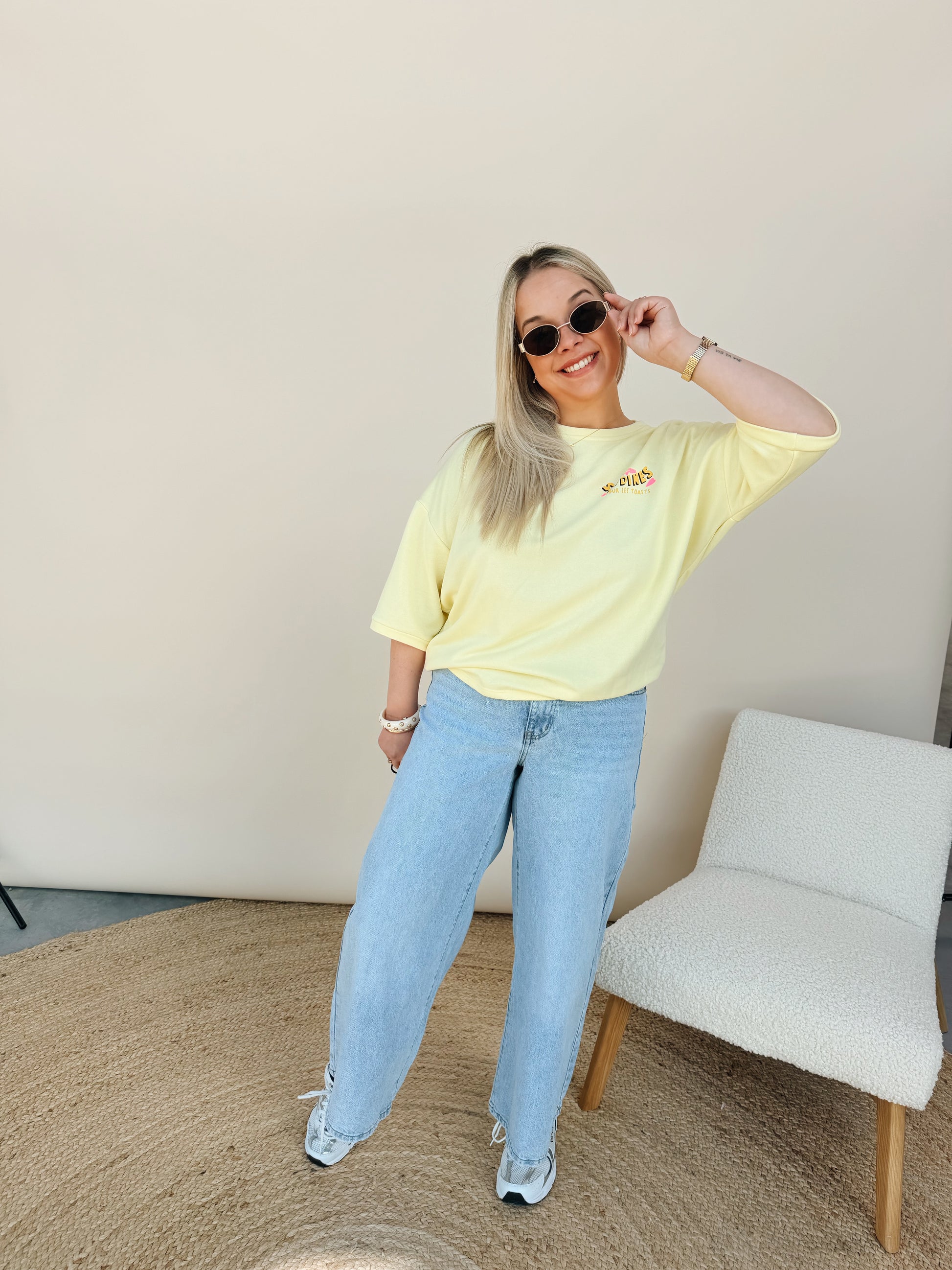 Wilma Wide Leg Cropped Jeans