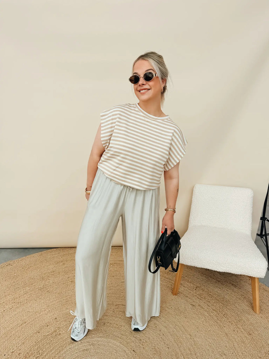 Nuria Pantalon Beige