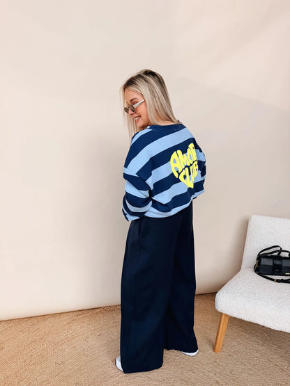 Sweatshirt Amor Club Navy