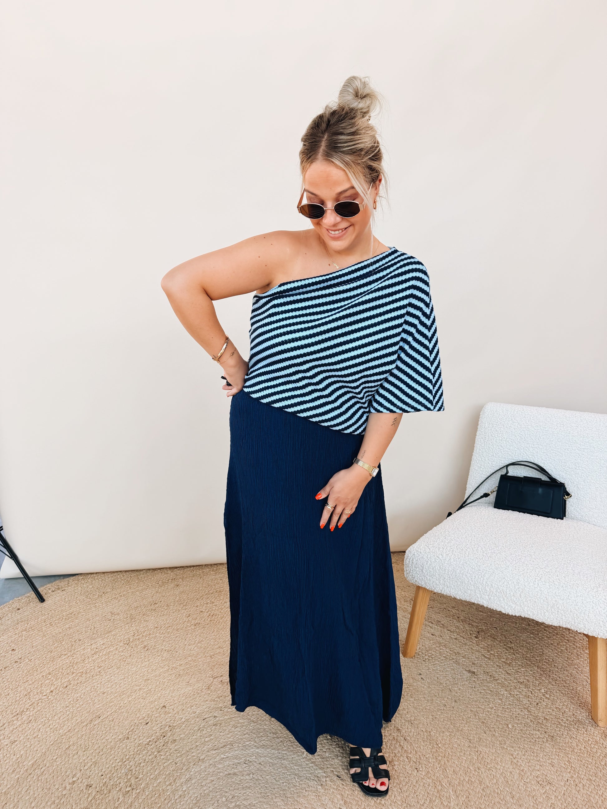 Lilly Top Navy