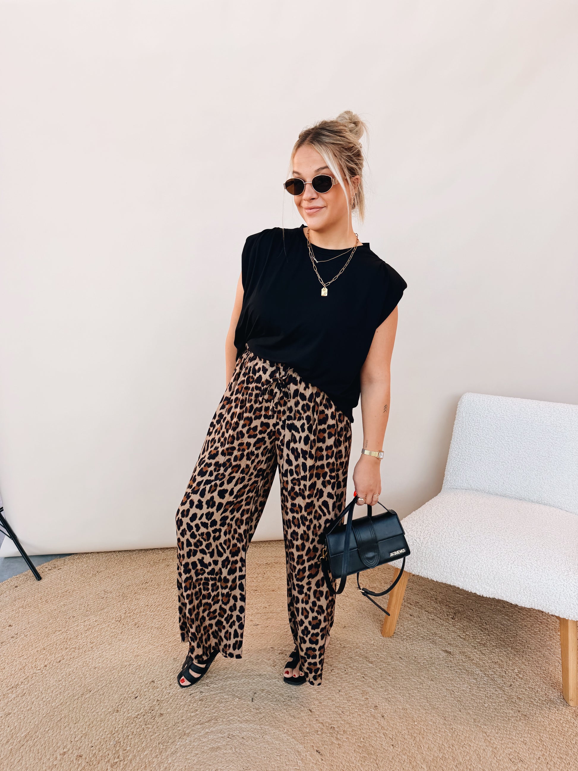 Angèle Top Zwart