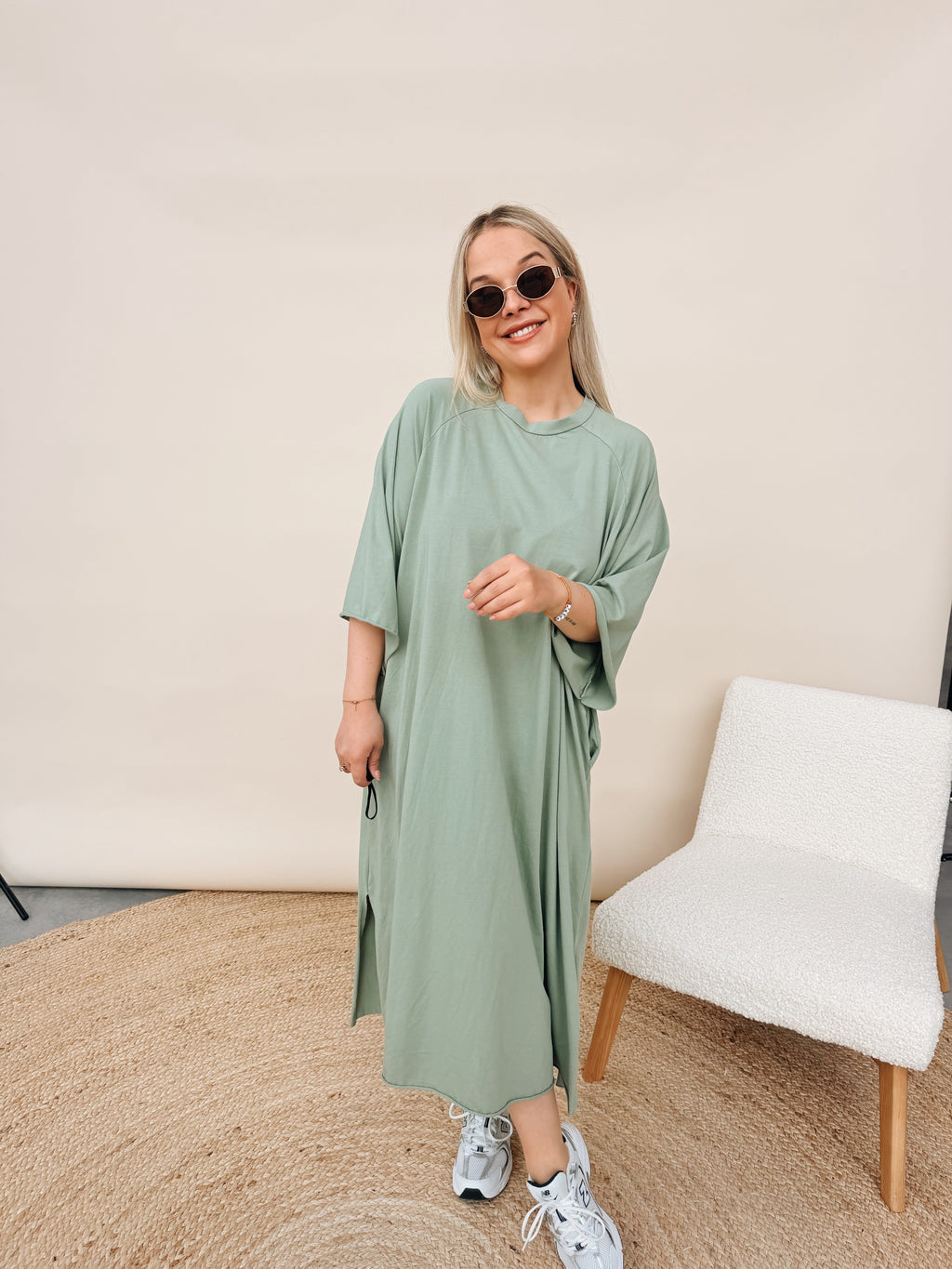 Isabella Dress Khaki