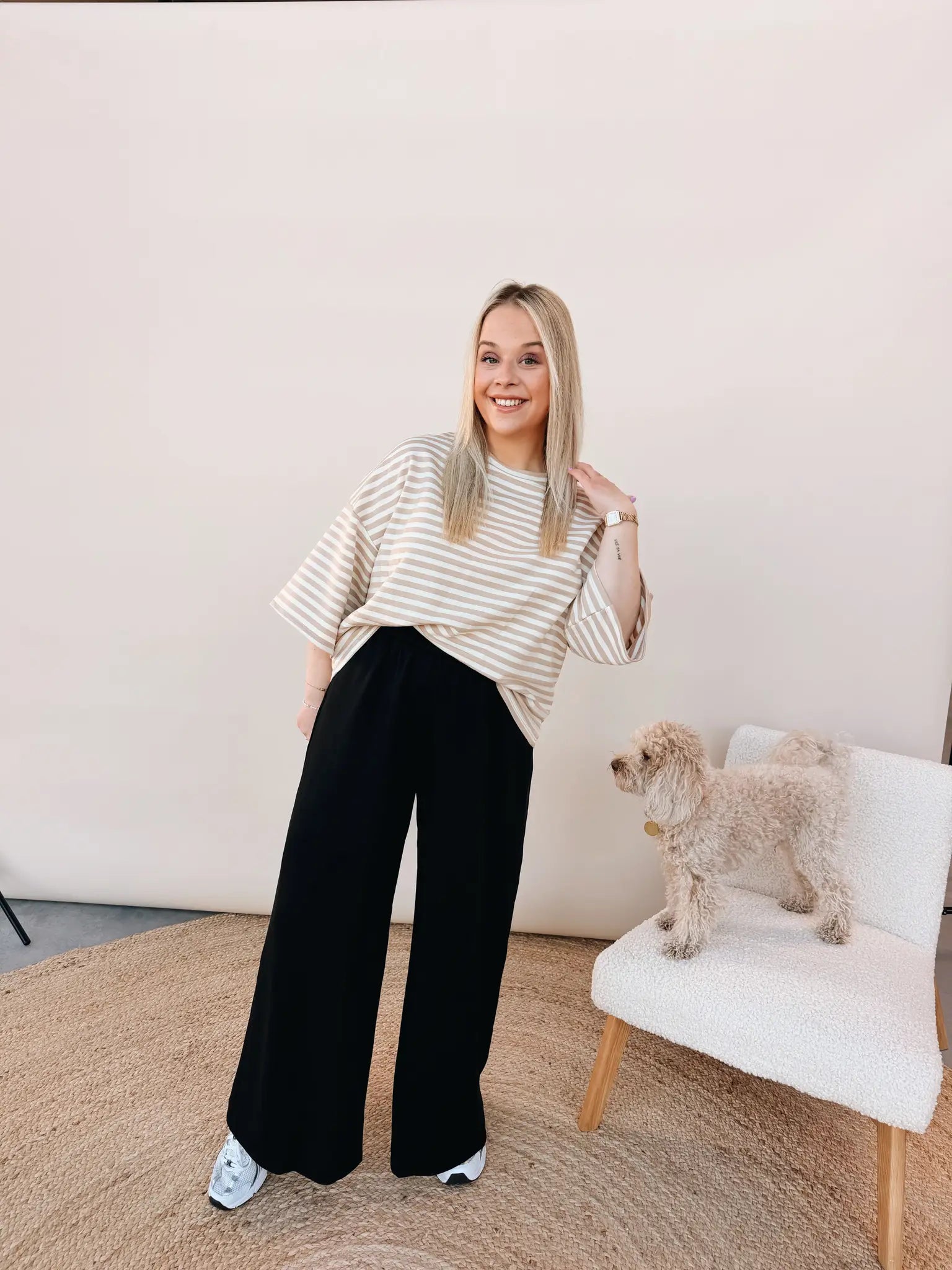 Clementine Pantalon Zwart